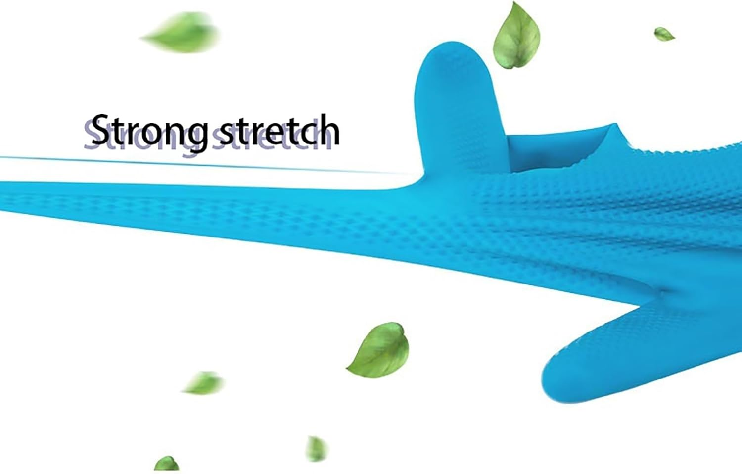 TJSCFY Thick Rubber Gloves for Cleaning Waterproof 4 Pairs Dishwashing Gloves for Kitchen Household Dish Gloves Reusable(Blue,4 Pairs_Xl) image number 4