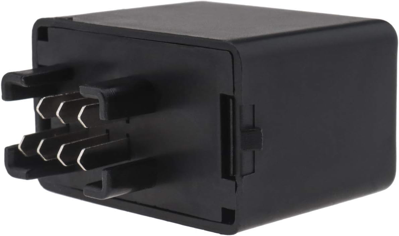 Emsea 7 Pin 12V LED Indicator Flasher Relay Compatible with Suzuki Compatible with GSXR 600 750 1000 GSF 650 image number 4