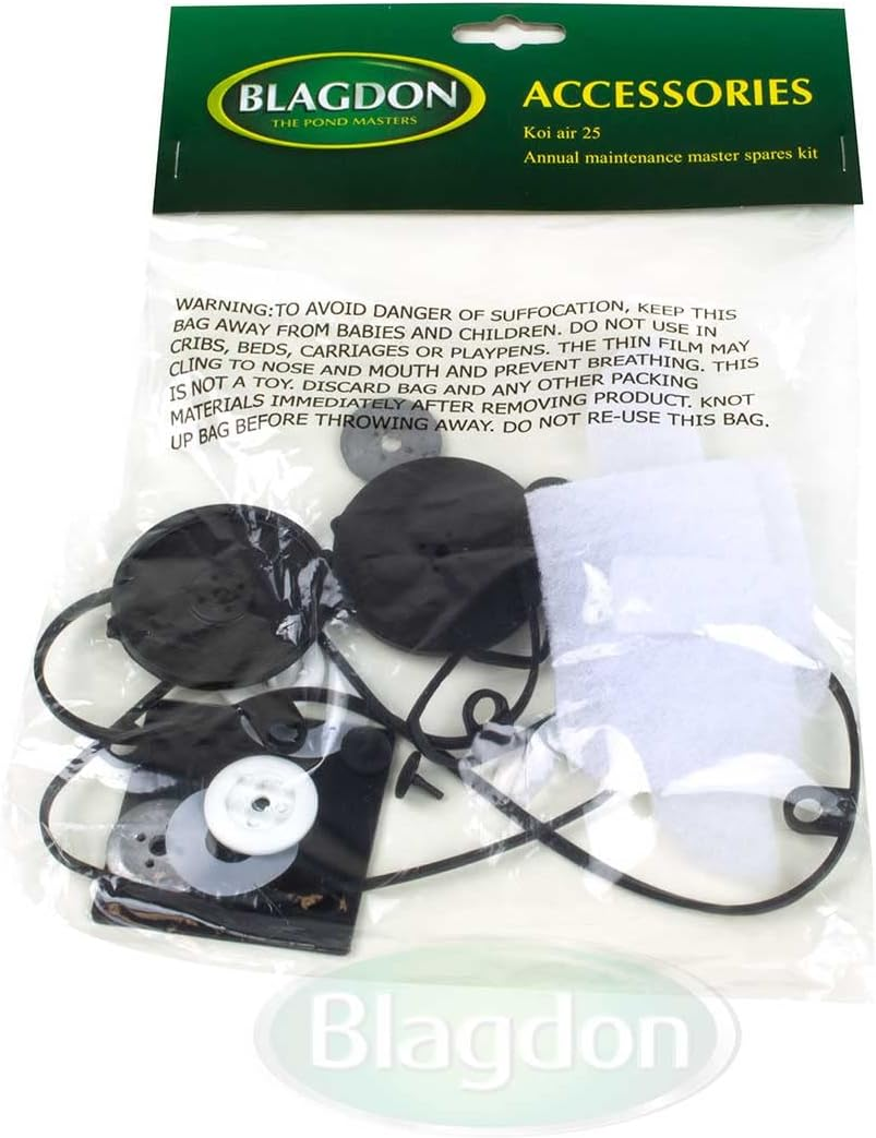 Blagdon Complete Annual Maintenance Kit for the Koi Air Pump, Model 25, 1019941,Black/White,Medium image number 1