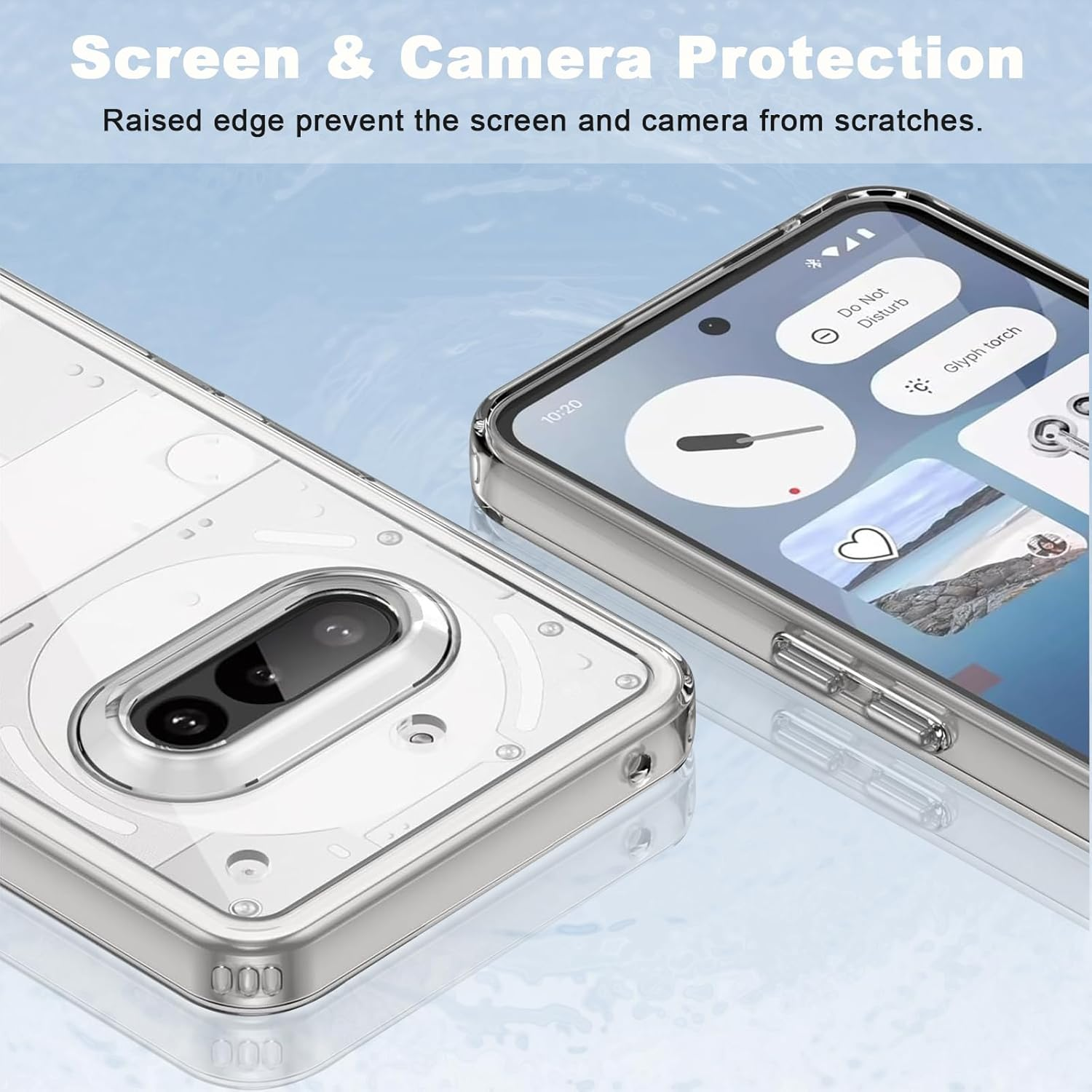 Jellypie for Nothing Phone 3A Case Clear, Transparent Shockproof Anti-Scratch Protective Case for Nothing Phone (3A) image number 6