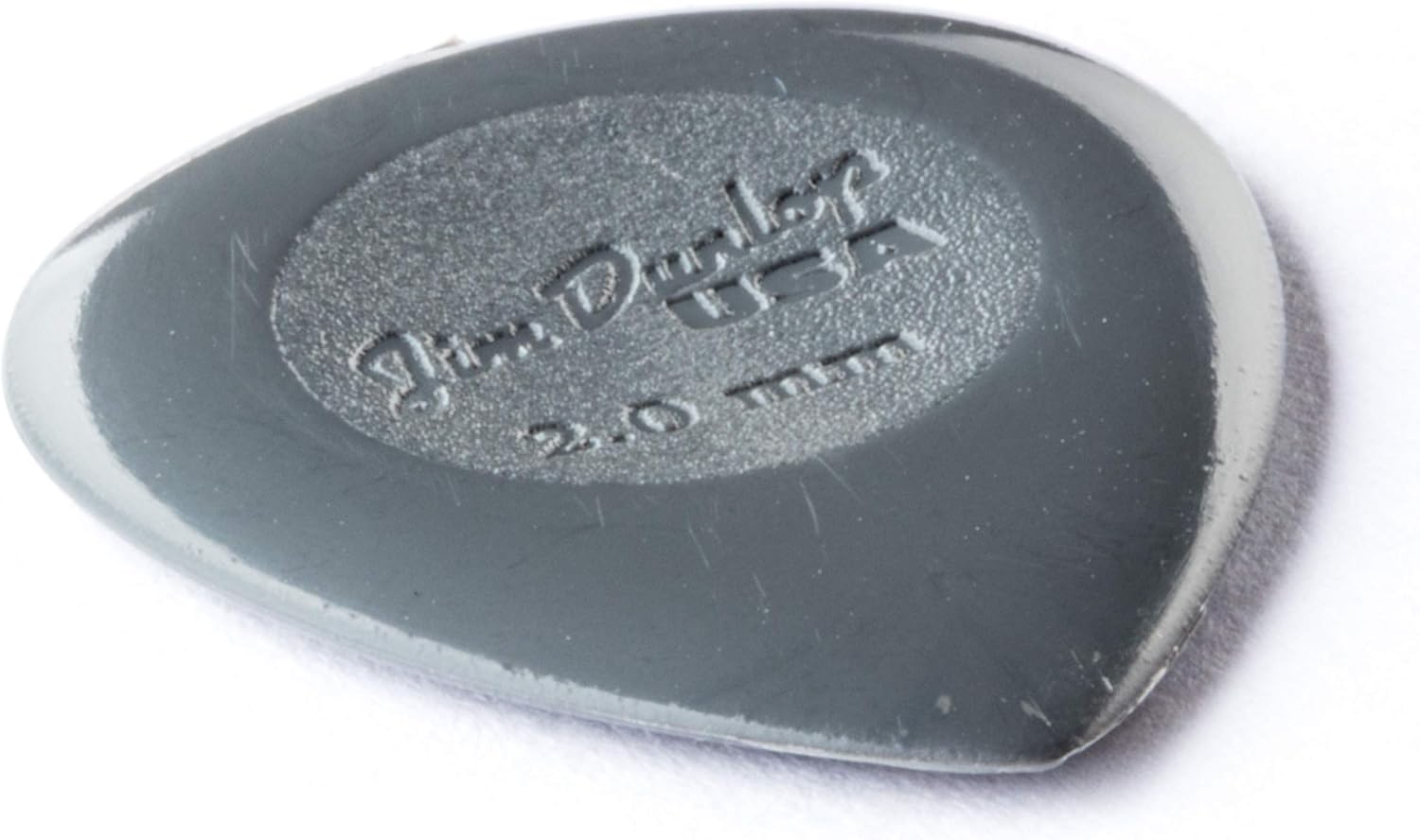 Dunlop 445P2.0 Nylon Big Stubby, Dark Gray, 2.0Mm, 6/Player'S Pack image number 1