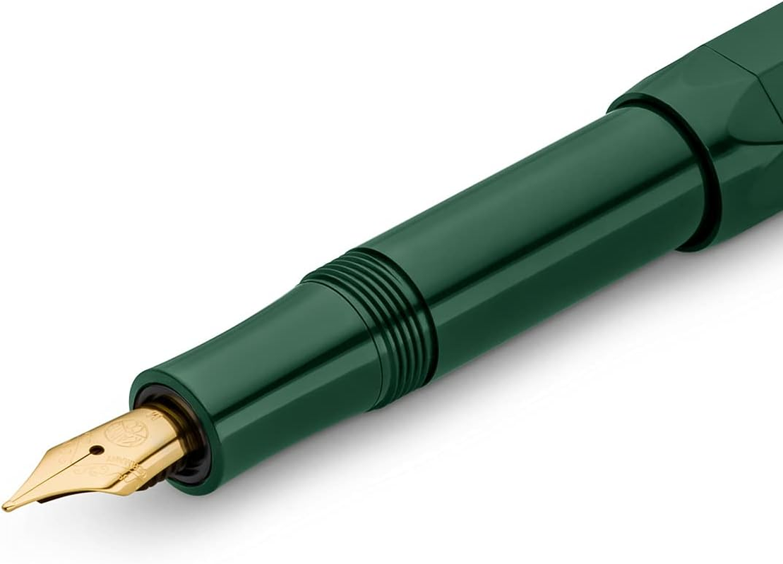 Kaweco CSFP-GN Fountain Pen, Medium, Medium Point, Classic Sport, Green - Black image number 7