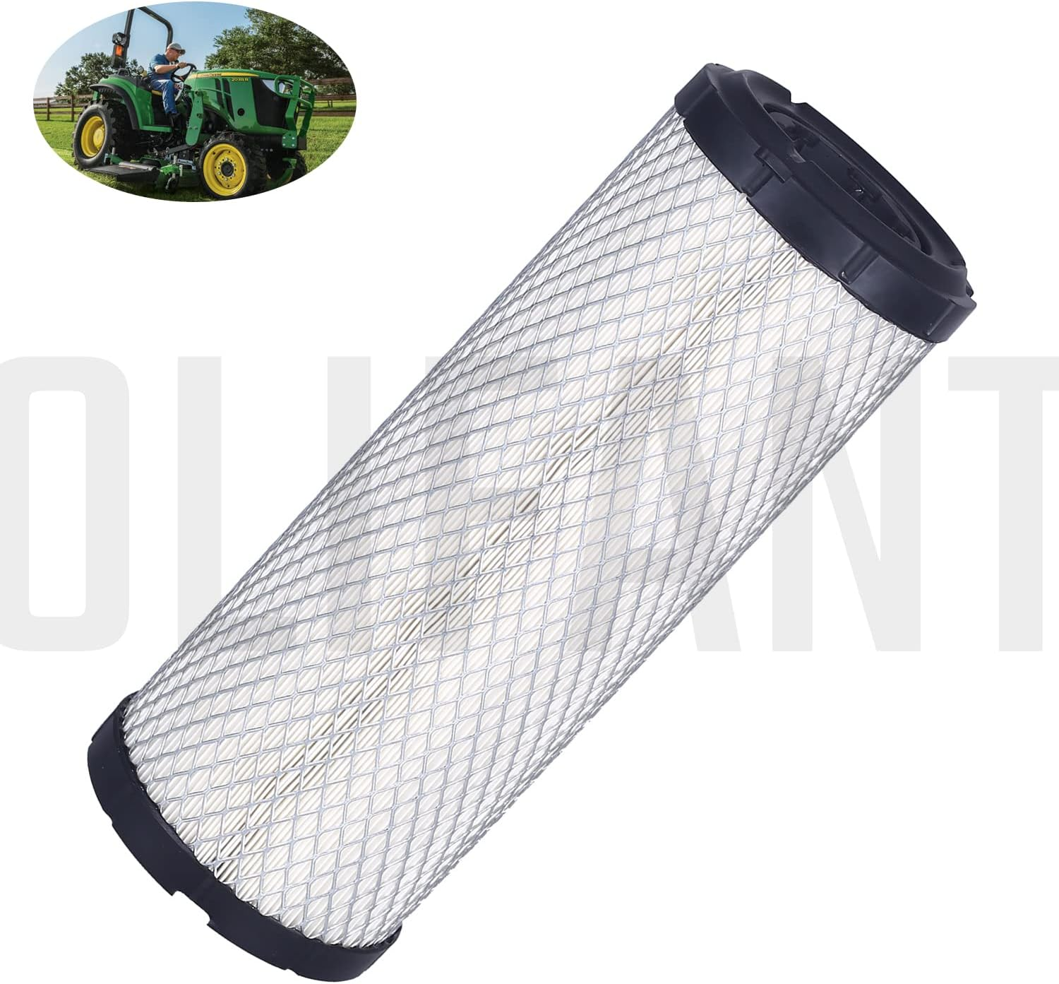 2X Air Filter Kits for John Deere M131802 M131803 Inner Outer Air Filter for 1025R(NOT ALL MODELS)2025R 2032R 3005 4005 4200 4210 4300 Olifant image number 5