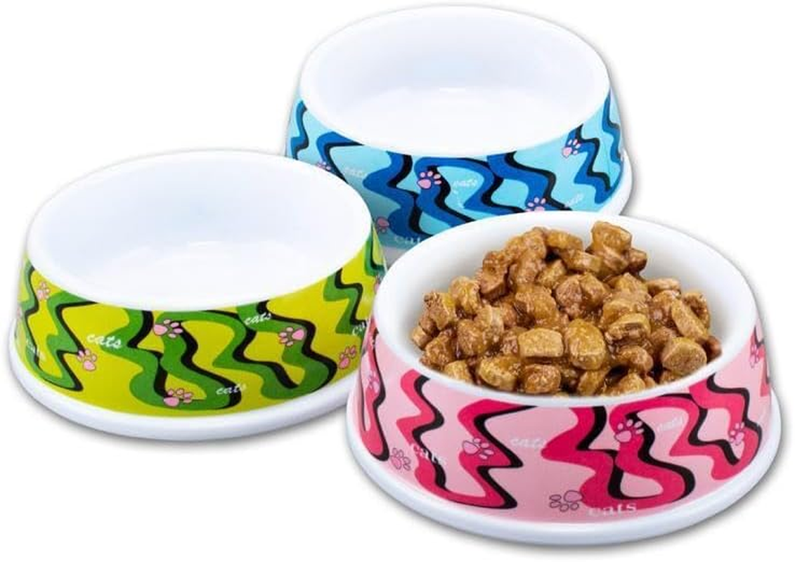 Tootoo Durable Melamine Cat Bowl &ndash; Non-Slip Pet Food & Water Dish for Cats & Kittens, 14Cm X 4Cm &ndash; Easy to Clean, Bpa-Free, Scratch-Resistant Feeding Bowl for Indoor Pets image number 2