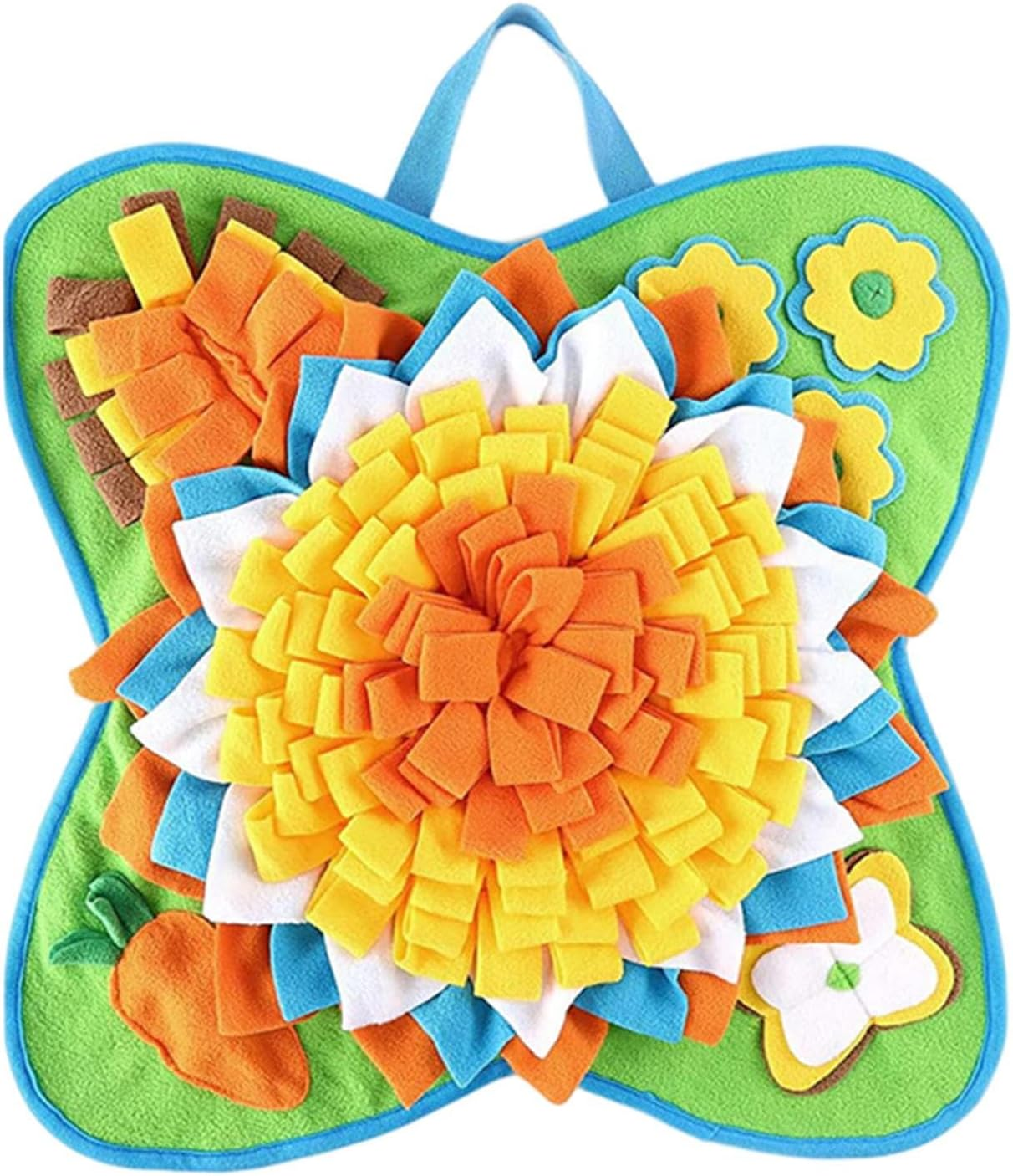 Foraging Mat for Dogs | Snuffle Feeding Dog Mat,Portable Interactive Feed Game for Boredom, Pet Treats Feeding Mat for Small Medium Rabbits Dogs Jmedic