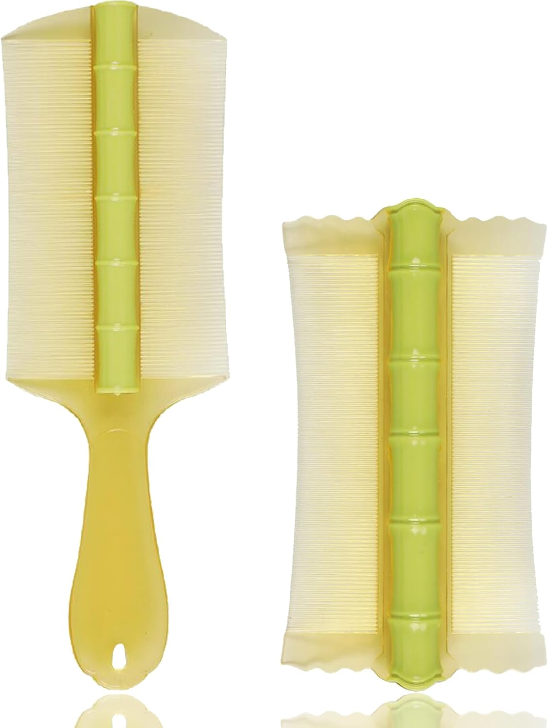 Whaleo 2 Pieces Lice and Nits Comb Lice Comb Lice Comb Hair Comb Narrow Teeth Eliminates Lice and Nits Durable and Easy to Clean image number 3