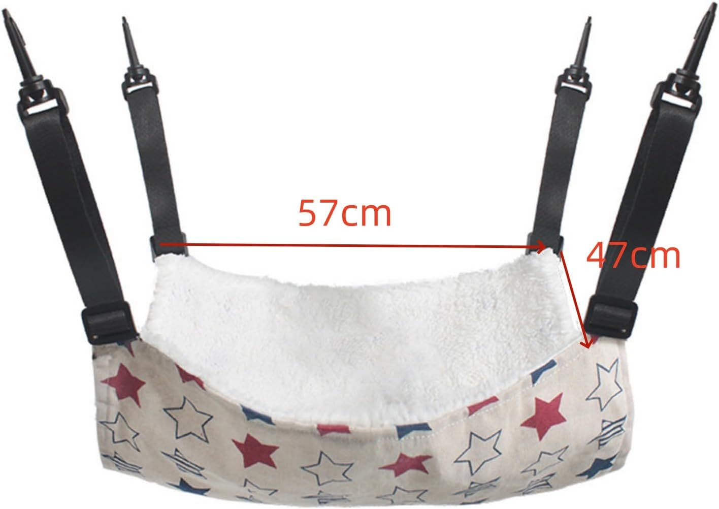 Lxing Cat Hammock, Cat Bed, Hammock Cage Cat Hammock, Hanging Bed Pets for Ferrets, Rat, Rabbits, Small Pets image number 1