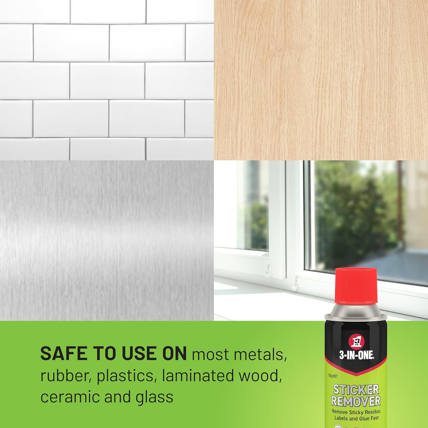 3-IN-ONE Sticker Remover Spray 150 G image number 4