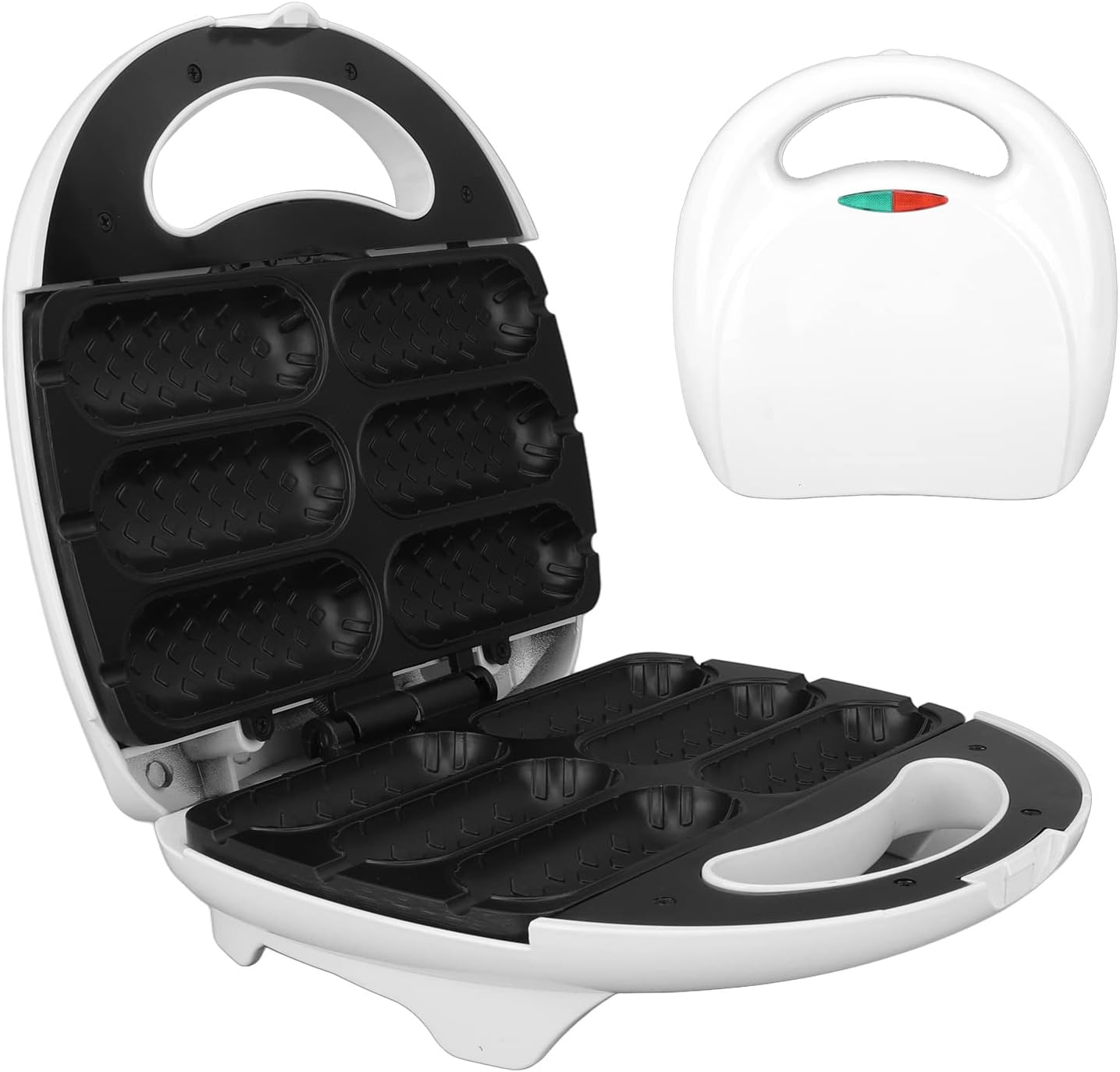 Waffle Hot Dog Maker, Side Opening Design Corn Dog Machine for Home (AU Plug 220‑240V) image number 4