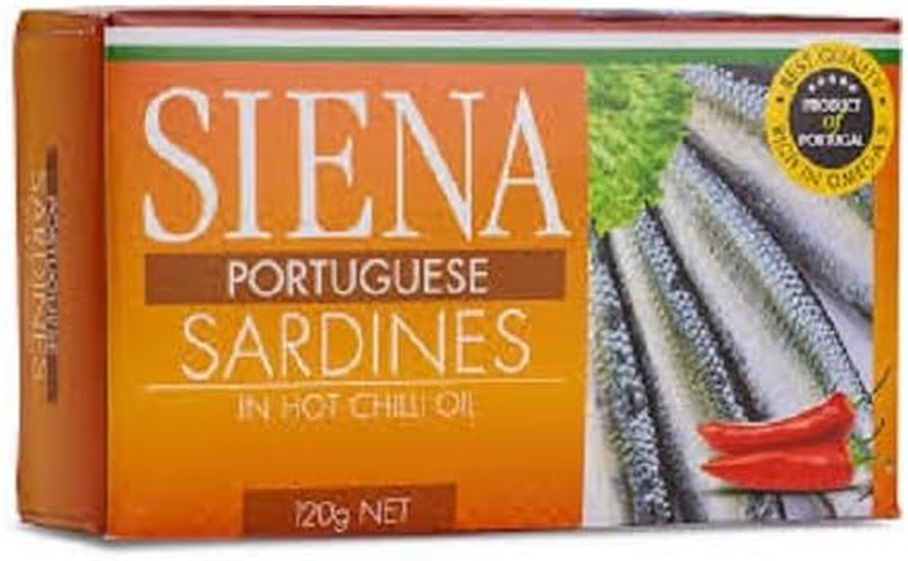 Siena Siena Portuguese Sardines in Chilli Sauce, 120 G