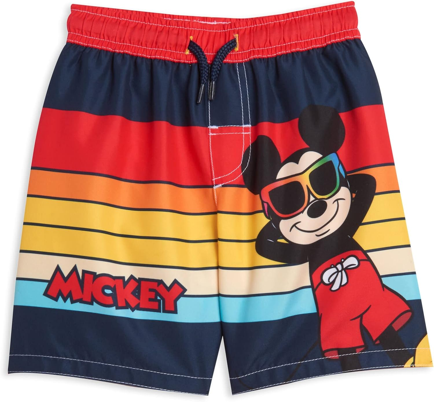 Disney Mickey Mouse Rash Guard and Swim Trunks Outfit Set Infant to Toddler image number 4
