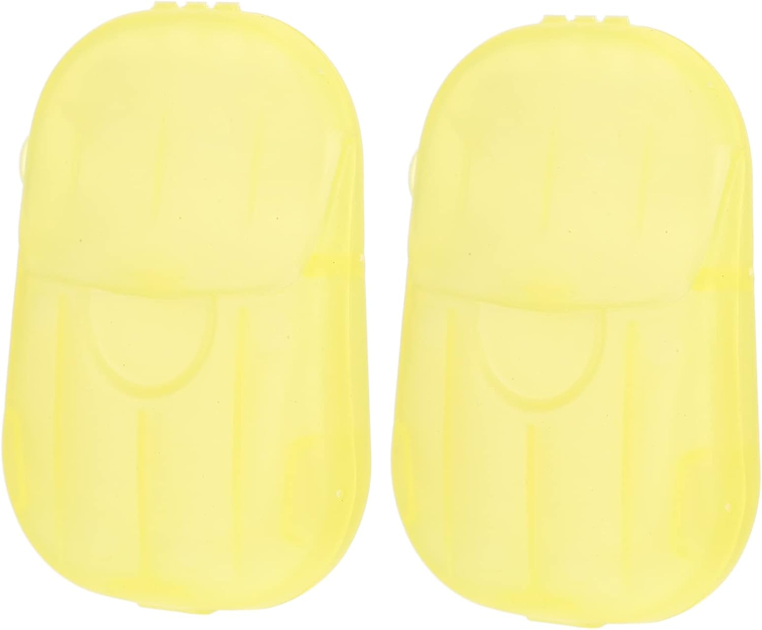 GAROZATION Portable Soap Portable Scented Soap Paper Travel Soap Paper Plastic Pink