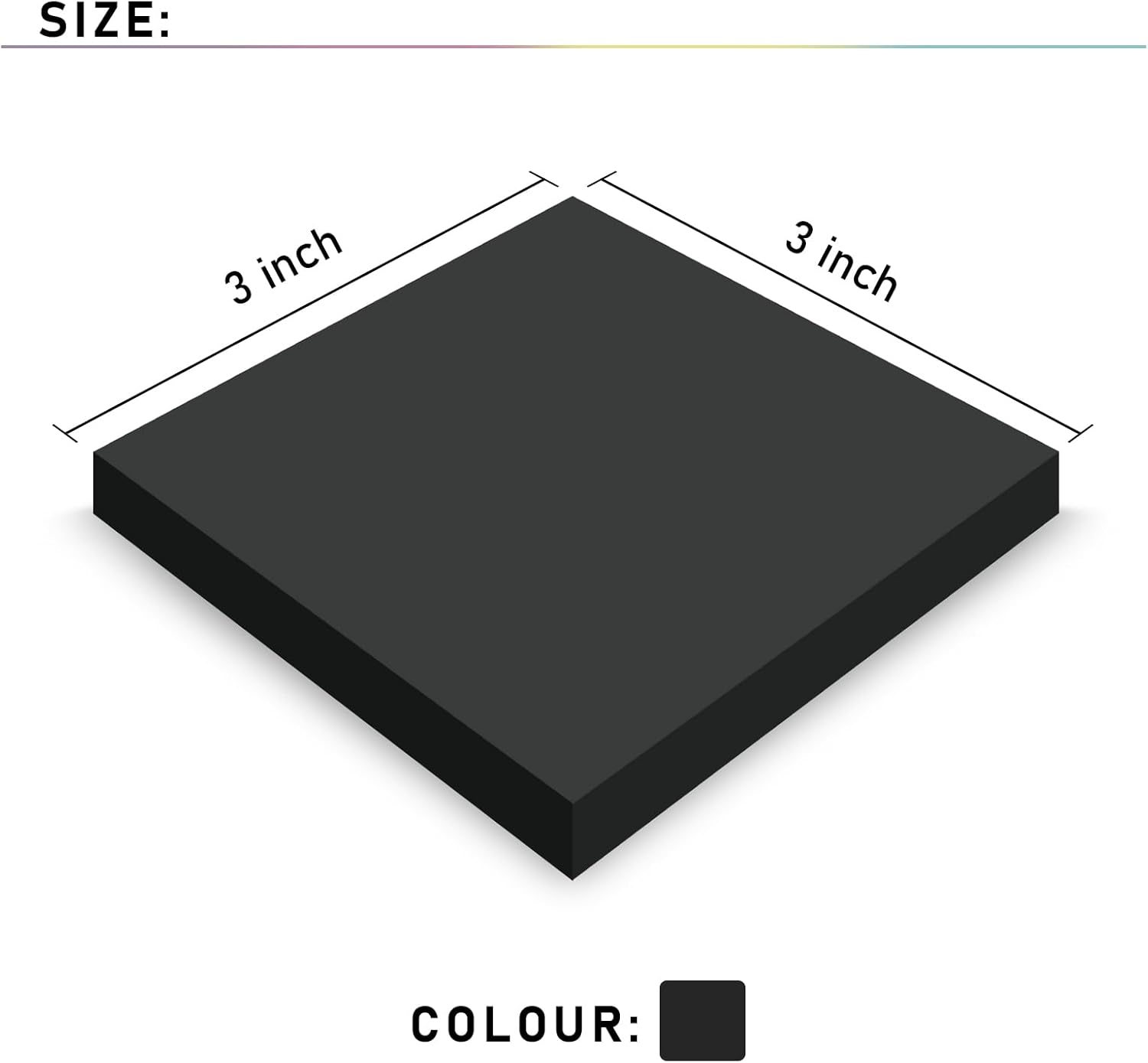 Rorupopo Bulk Sticky Notes, Morandi Colors Self-Stick Aesthetic, Colorful, 3&rdquo;X3&rdquo;, 12 Pads/Pack 50 Sheets/Pad Total 600 Sheets,Easy to Post for Home,School,Office, Notebook-Style 5 image number 5