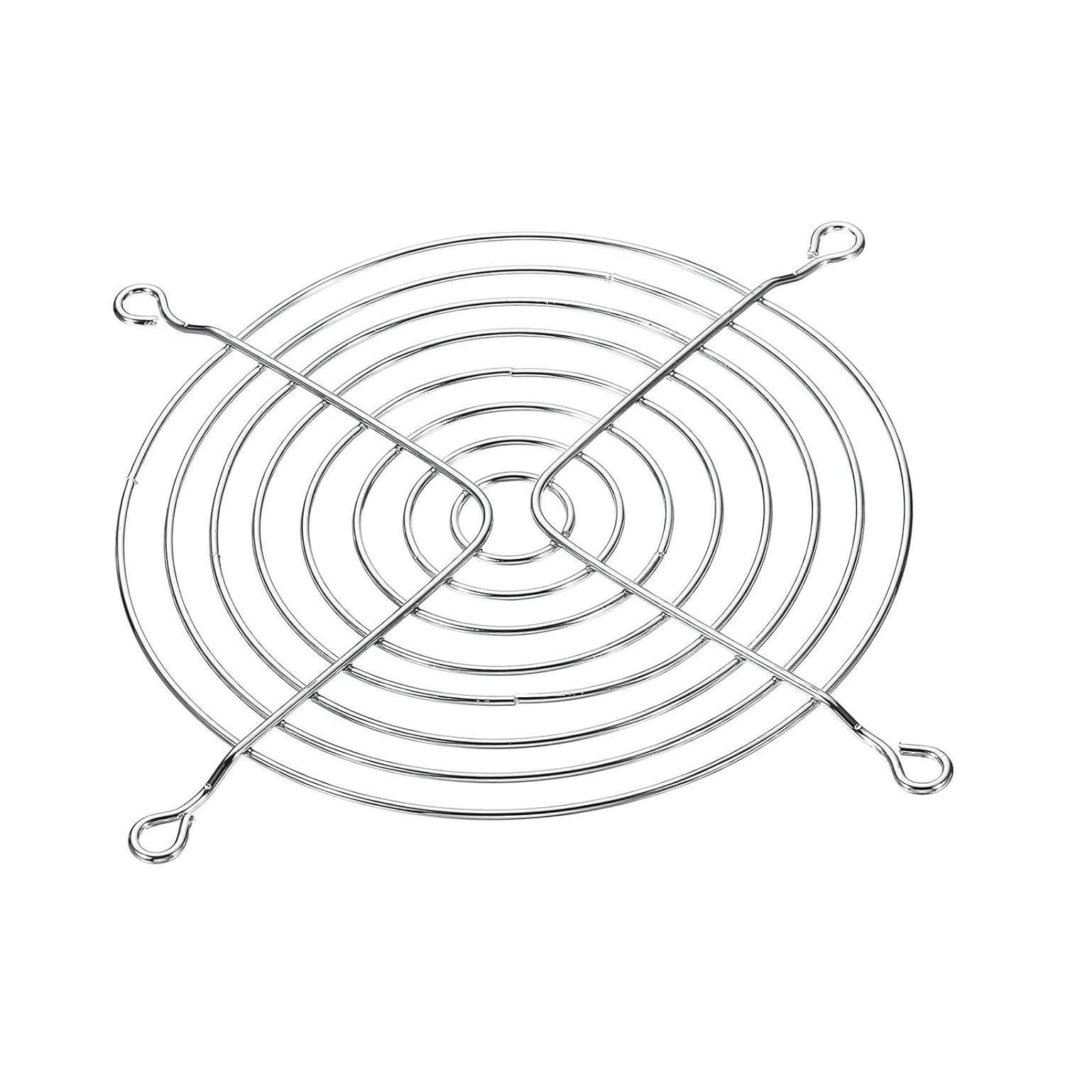 140Mm Grill, Metal Grill for 140Mmx140 Fans, Computer Cooling Fan Cover，Air Ventilation Protector Guard，2 Pcs image number 5