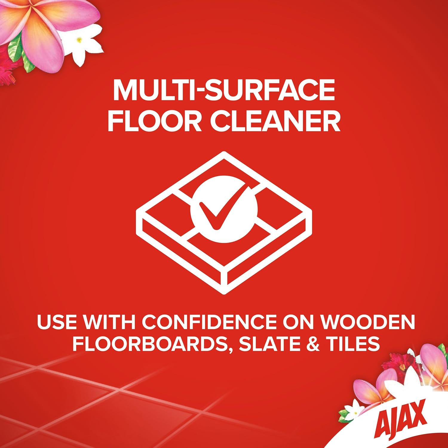 Ajax Tropical Breeze Divine Blends Floor Cleaner 750 Ml