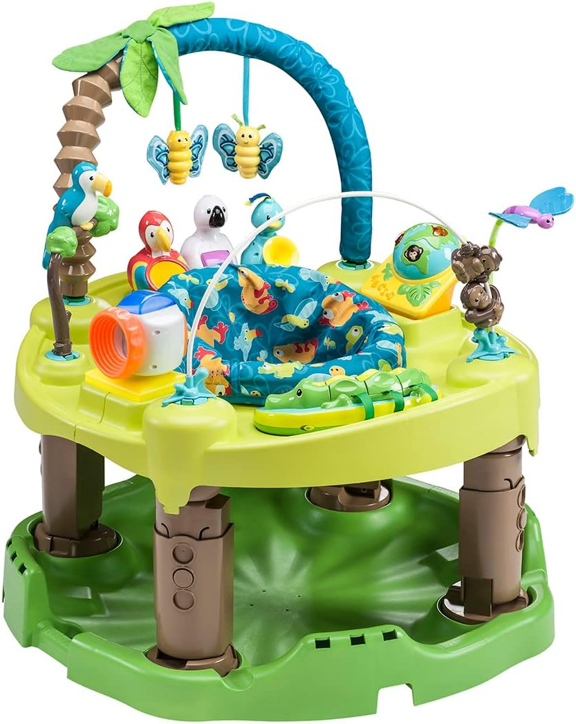 Evenflo Exersaucer Triple Fun Active Learning Center, Life in the Amazon image number 5