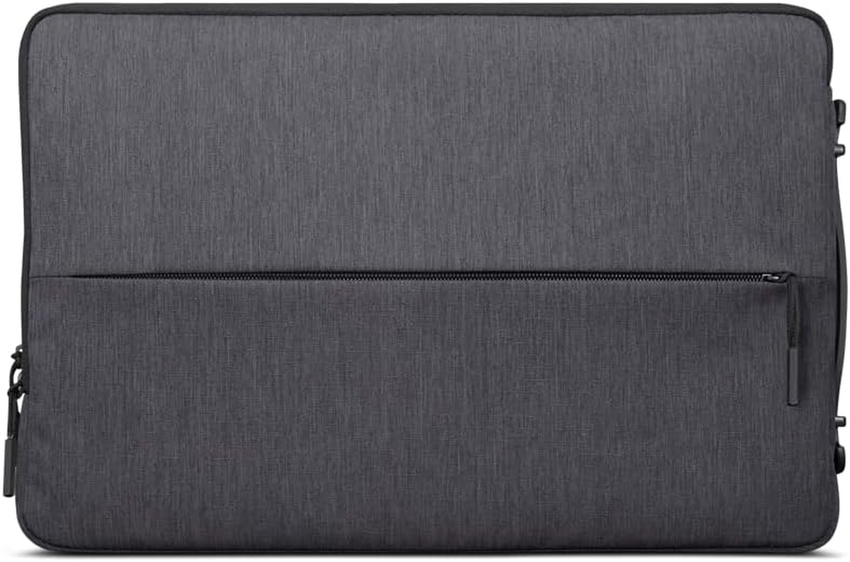 Lenovo Urban Laptop Sleeve 15.6 Inch for Laptop/Notebook/Tablet Compatible with Macbook Air/Pro Water Resistant - Charcoal Grey