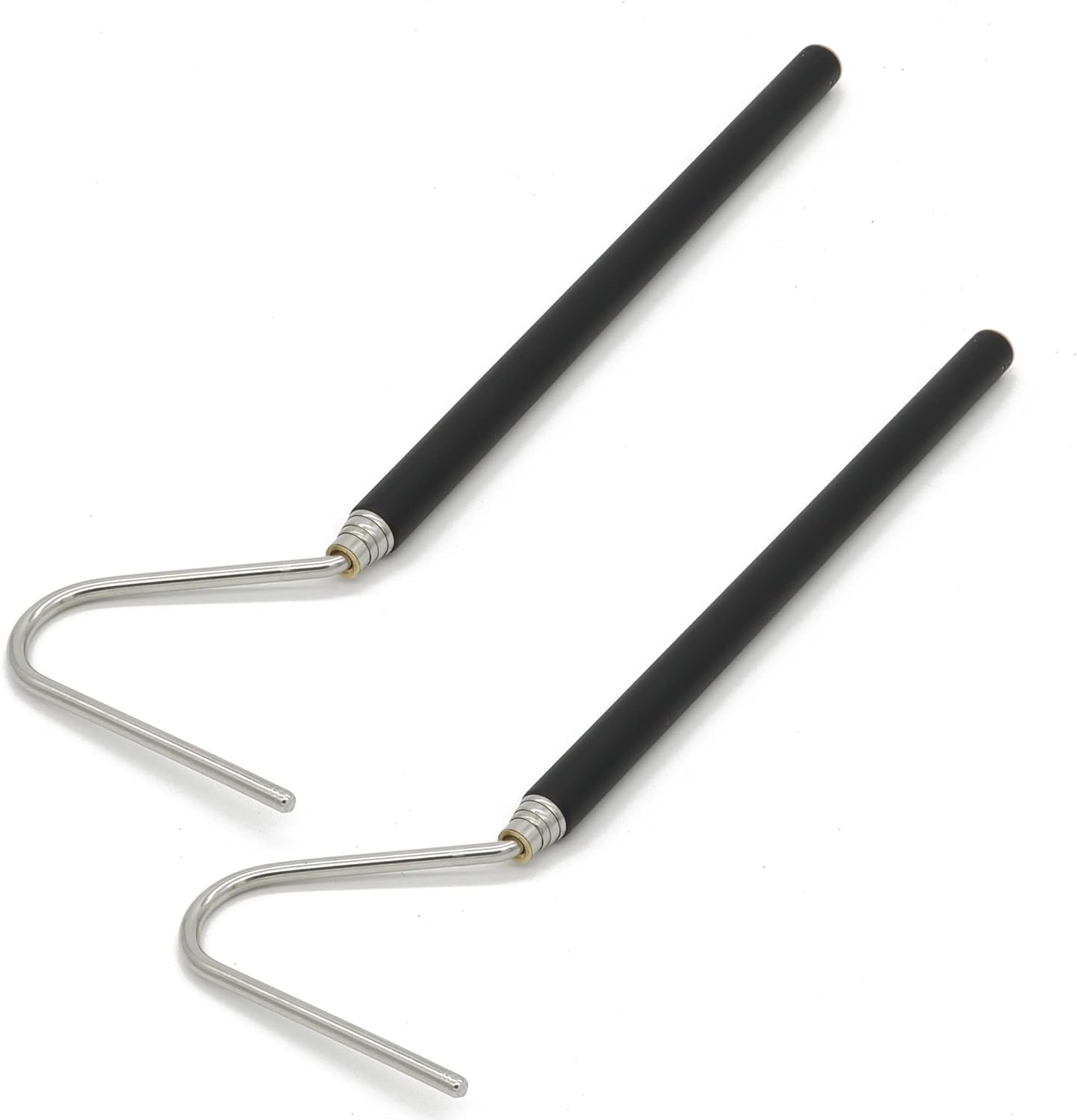 JIHAQUA Stainless Steel Extensible Snake Hook 39 Inch, Retractable Reptile Hook, Pick-Up Handling Tool (39 Inch) image number 4