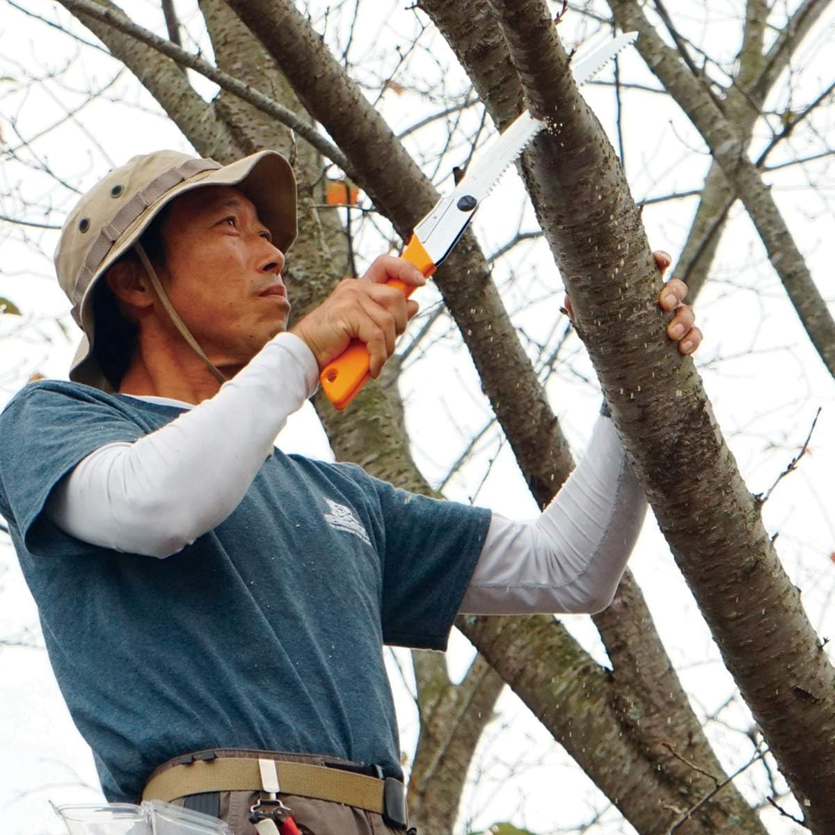 Silky Pruning for Kabuso Rubber Boy Curve Rough First 210Mm Body 463-21 Folding Saw image number 1