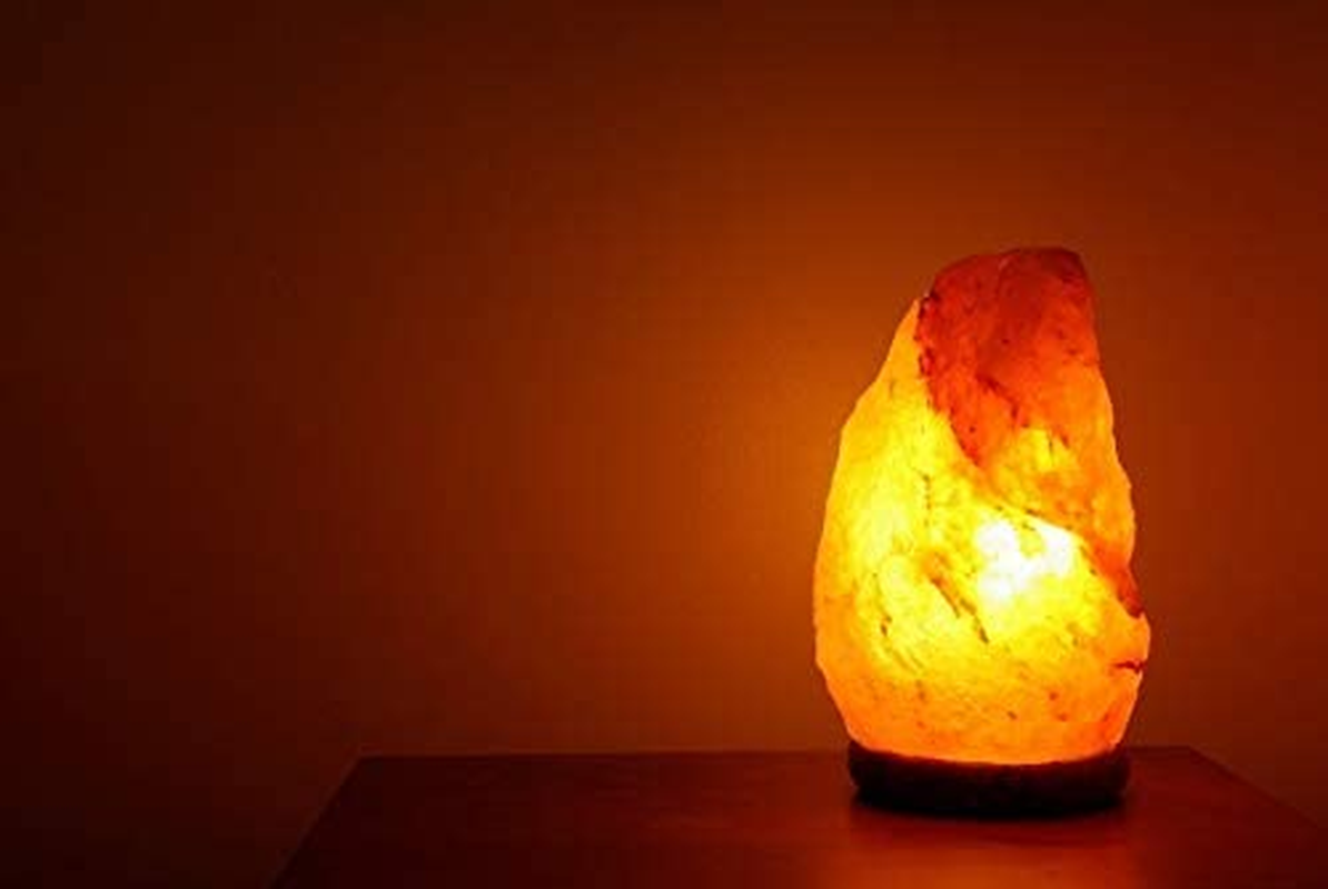 Himalayan Salt Lamp Natural Pink Crystal Rock Table Night Light Glow 1-2Kg image number 3