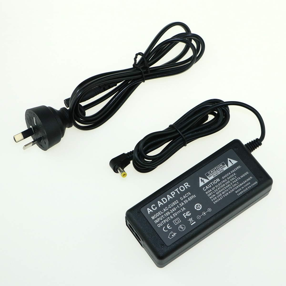 Glorich D-AC76 Replacement AC Power Adapter for Pentax K100D Super, K200D Digital SLR Cameras image number 3