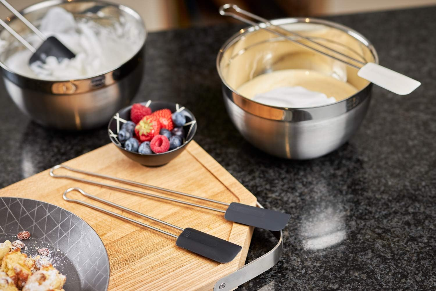 R&ouml;sle Silicone Spatula Small Black 20 Cm, 20 X 2,6 X 0,6 Cm image number 6