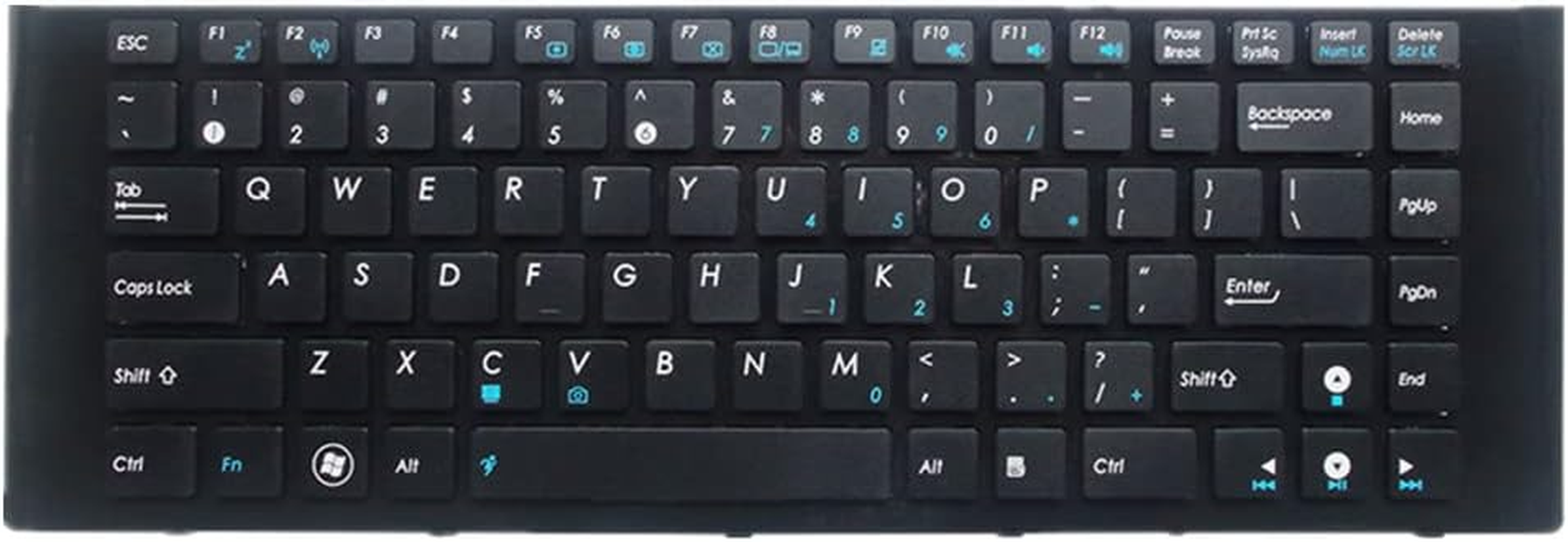 Laptop Keyboard for ASUS U31 U31F U31Jg U31SD U31SG Colour Black US United States Edition image number 2