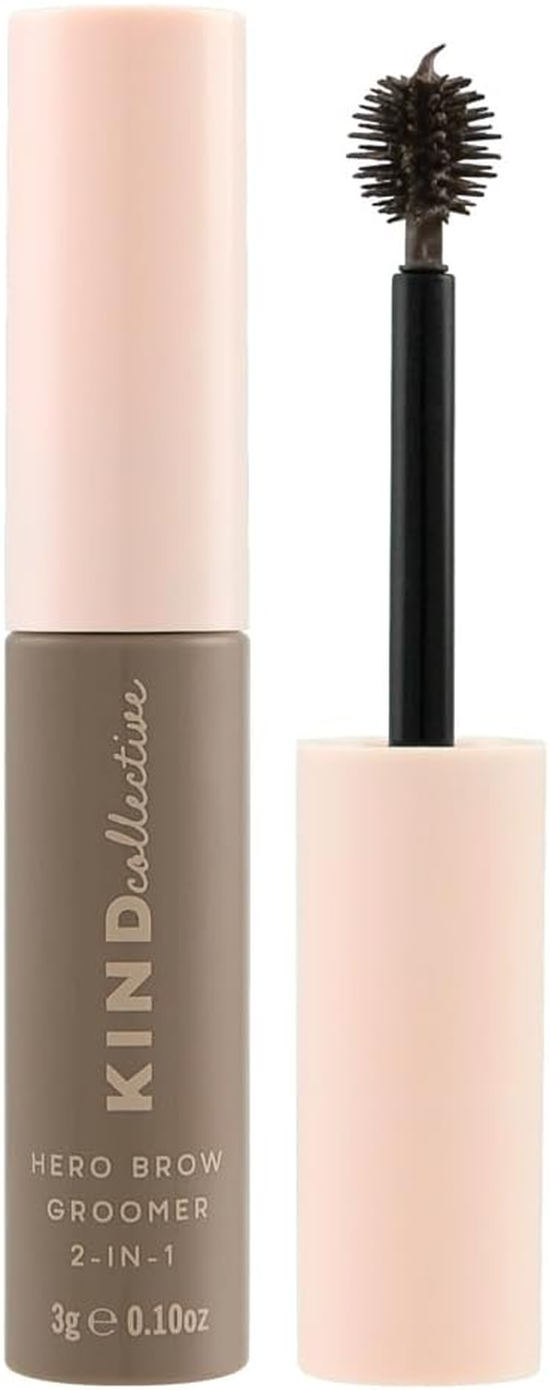 The Kind Collective Hero Brow Groomer 2-In-1 Colour and Treatment 5 G, Medium Brown image number 2