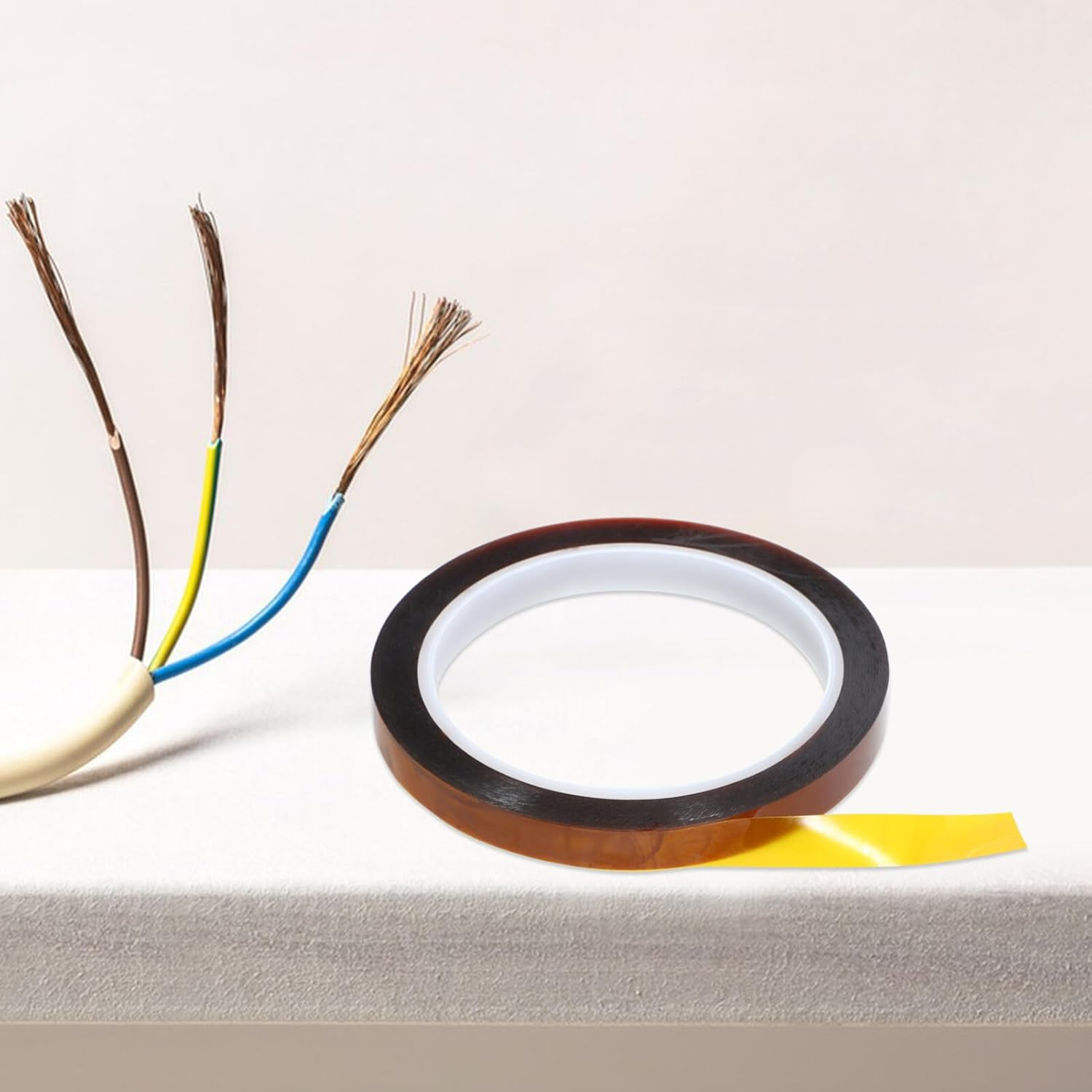 SOLUSTRE High Transfer Tape Insulating Tape Heat Resistance for Electronics Repair image number 1