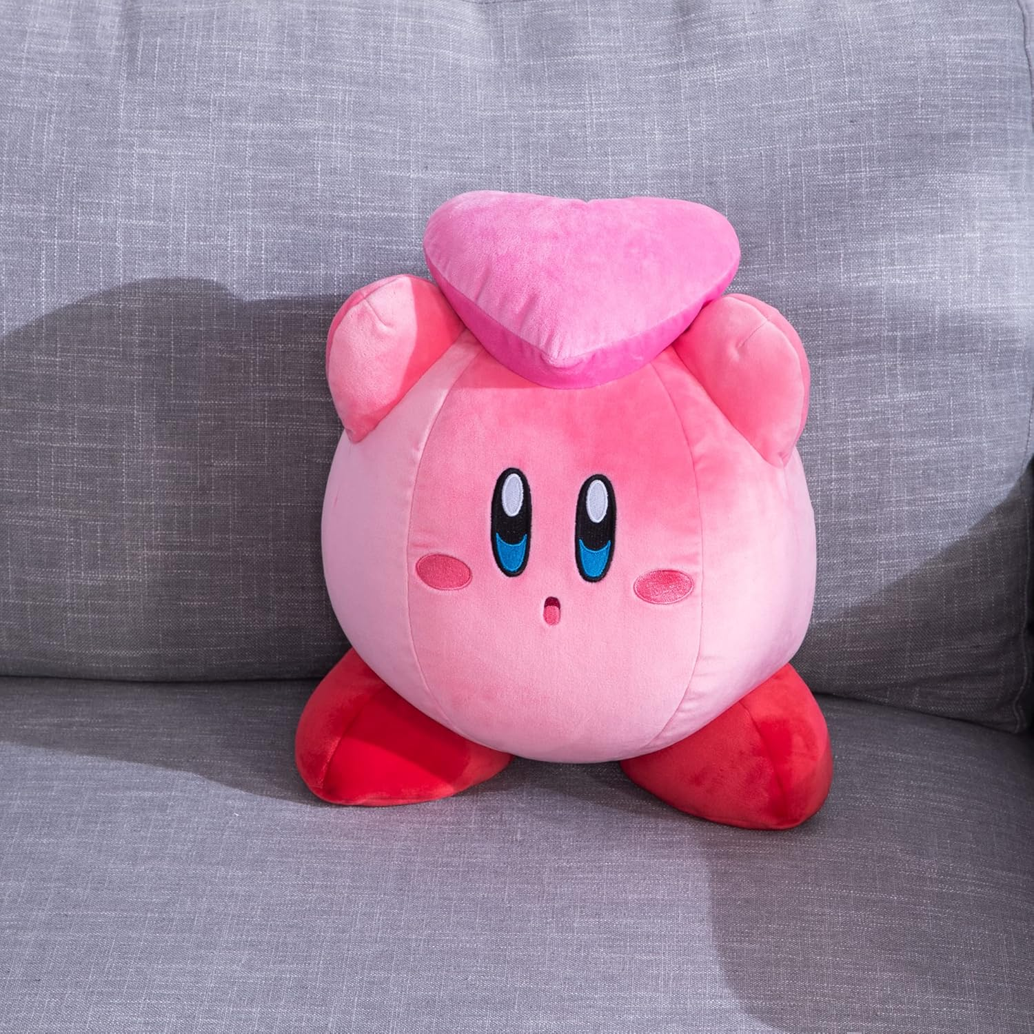 Club Mocchi Mocchi- Kirby & Friend Heart Mega 15 Plush Stuffed Toy image number 4