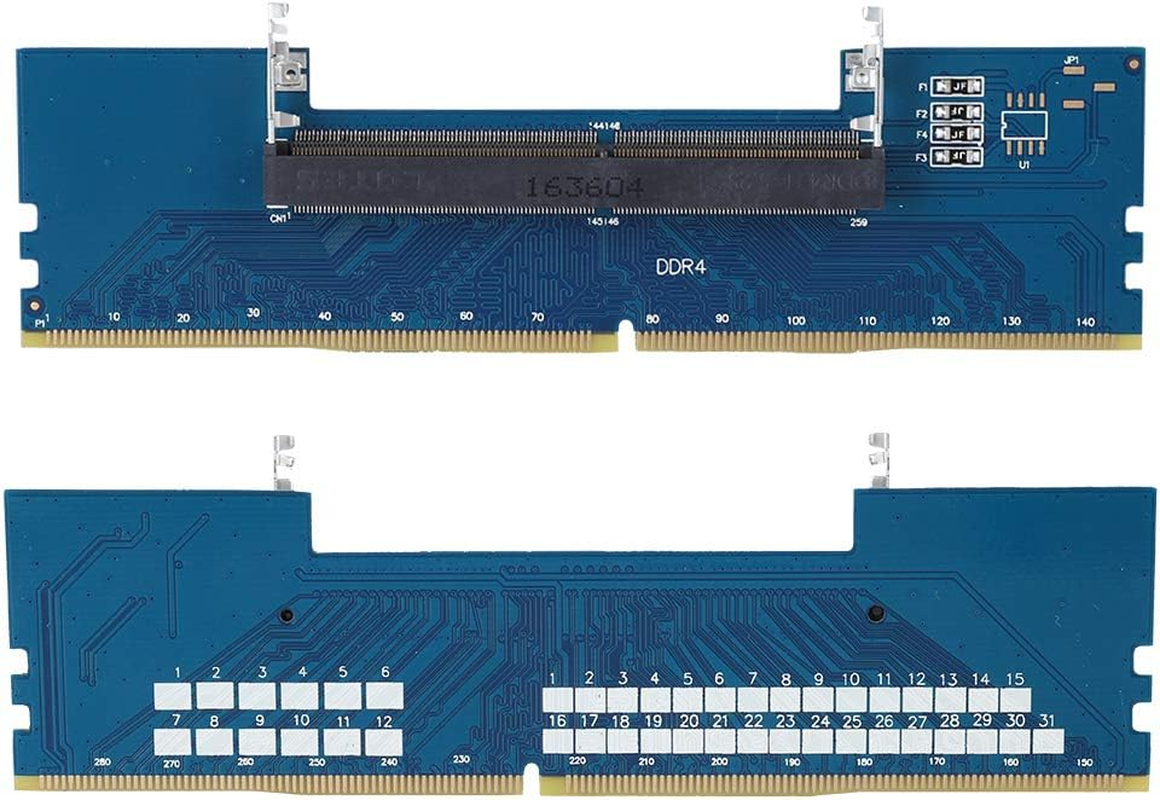 XUMIUZIY Converter Adaptor,Professional Laptop Memory Cards,Ddr4 SO-DIMM to Desktop DIMM Memory RAM Connector Cards Converter Adapter image number 6