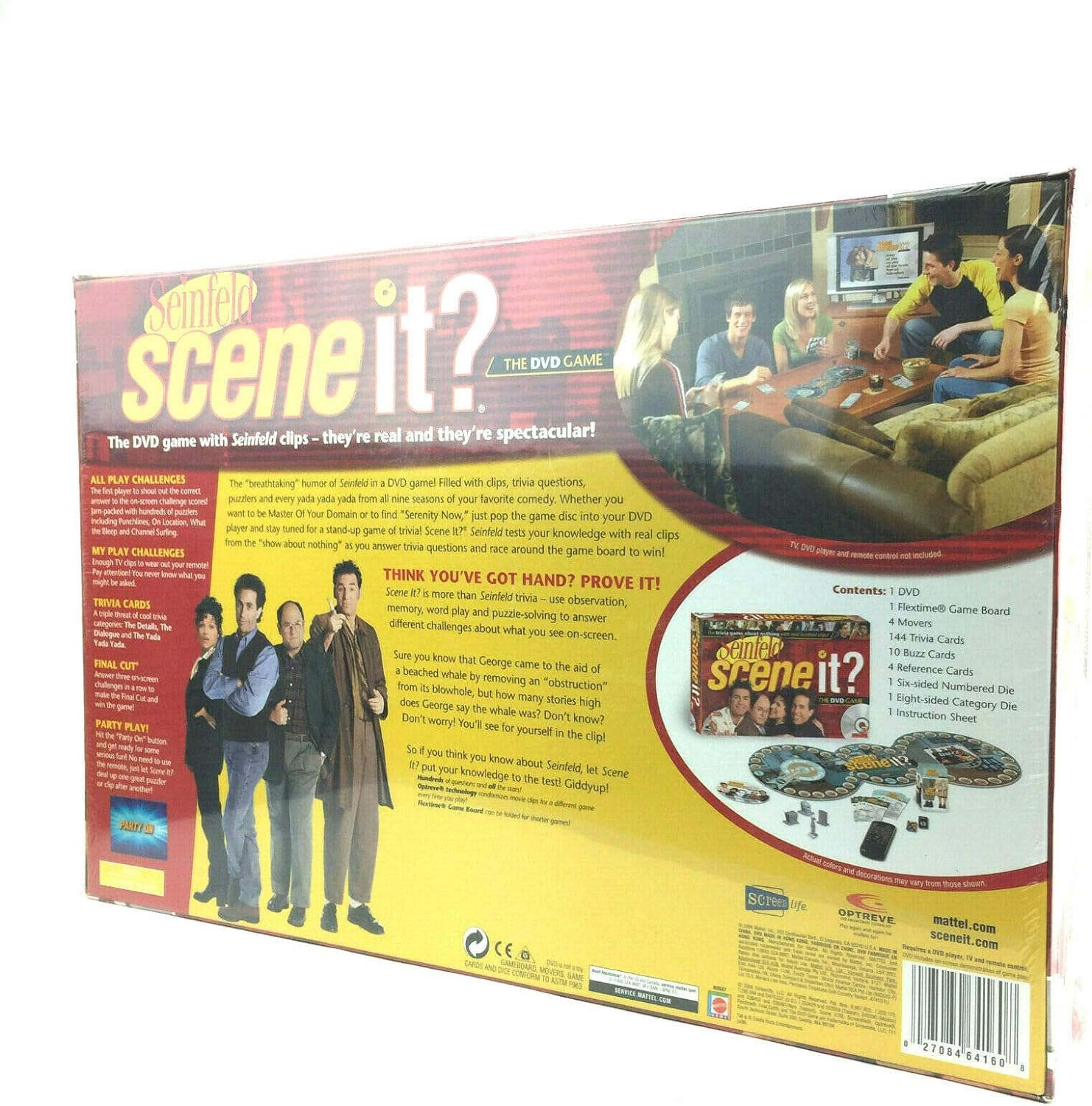 Mattel Scene It? DVD Game - Seinfeld Edition
