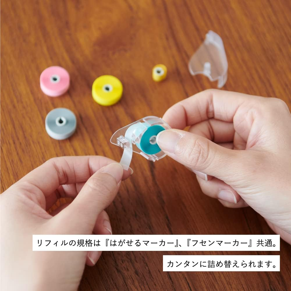 Kanmido HM-3001 Sticky Notes, Removable Marker, STUDY Blue image number 6