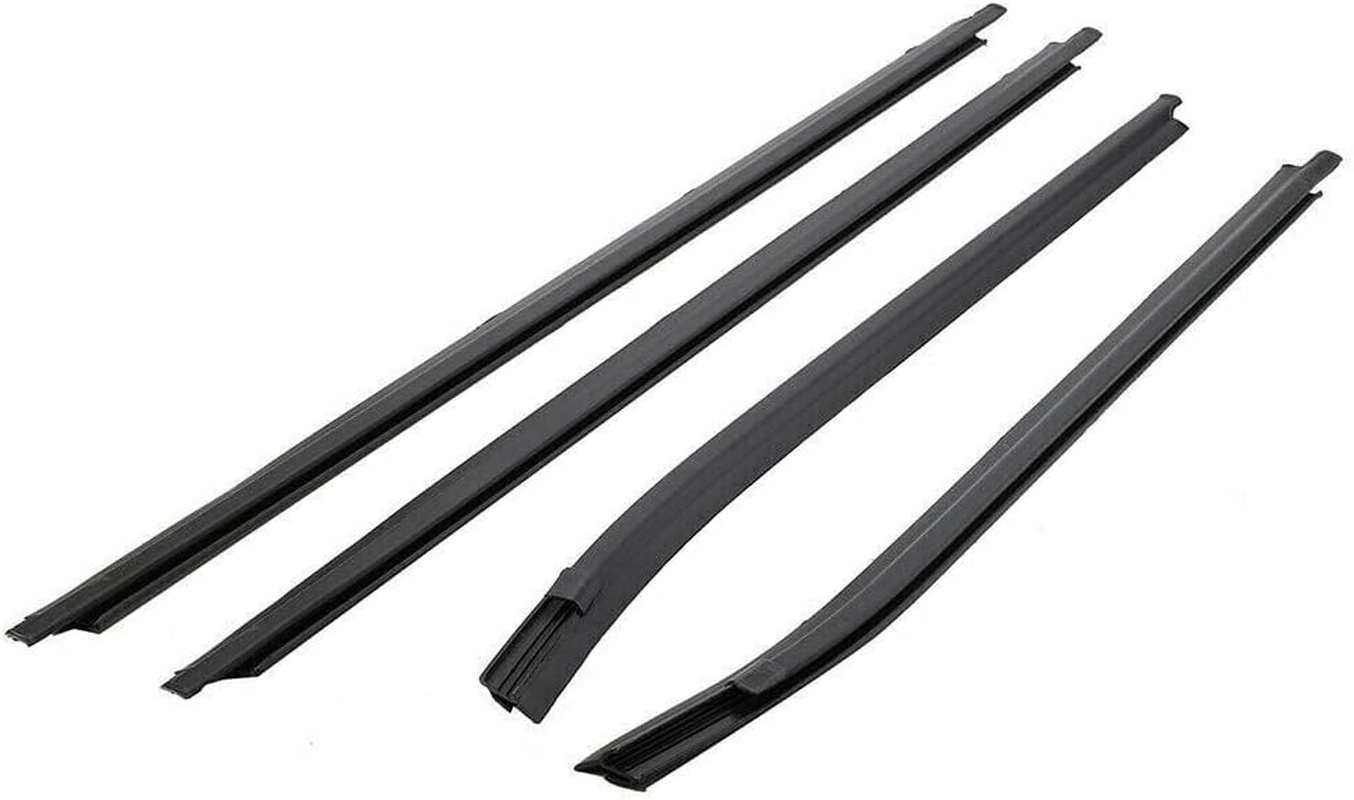 Rubber and PVC Window Weatherstrip for TOYOTA HILUX Double Cab 2005-2015