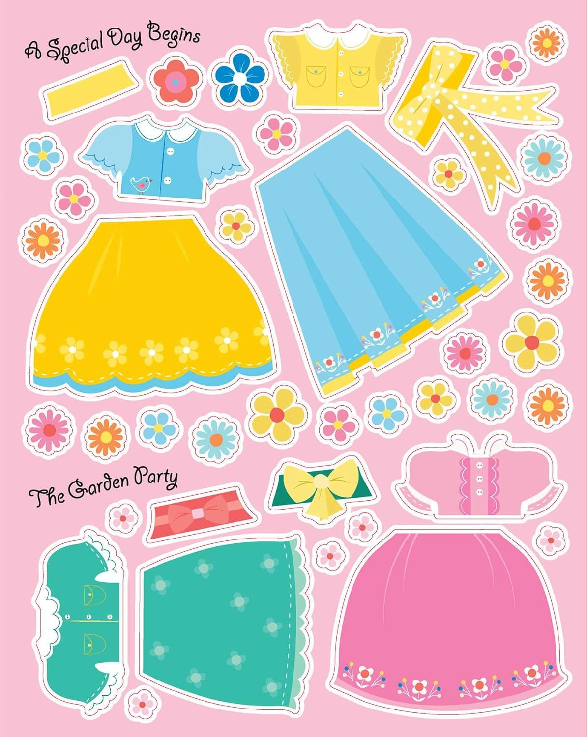 Princesses: Dress-Up Sticker Book: Activity Book image number 3