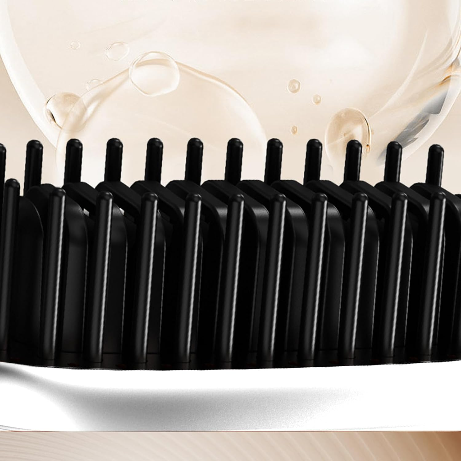 Hair Straightener Brush,Cordless Hair Straightener - Hair Styling Tool Less Frizz Smoother Straightening Brush for Travel Camping Girls Home Dorm image number 5