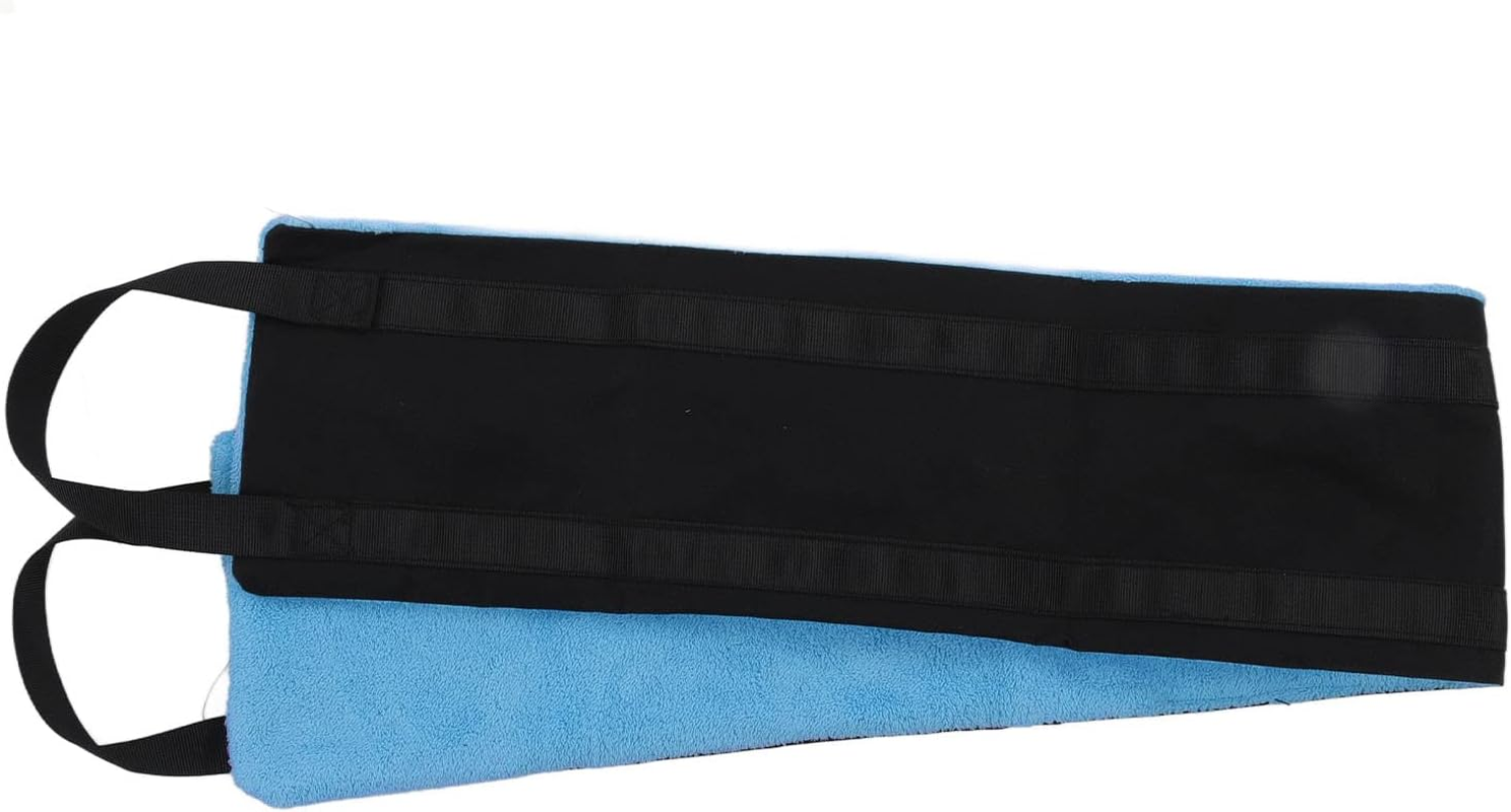 Dog Sling, Oxford Cloth Pet Assist Belt for Dogs Hind Leg Support for Elderly Handicapped Dogs (Blue) - Pink image number 2