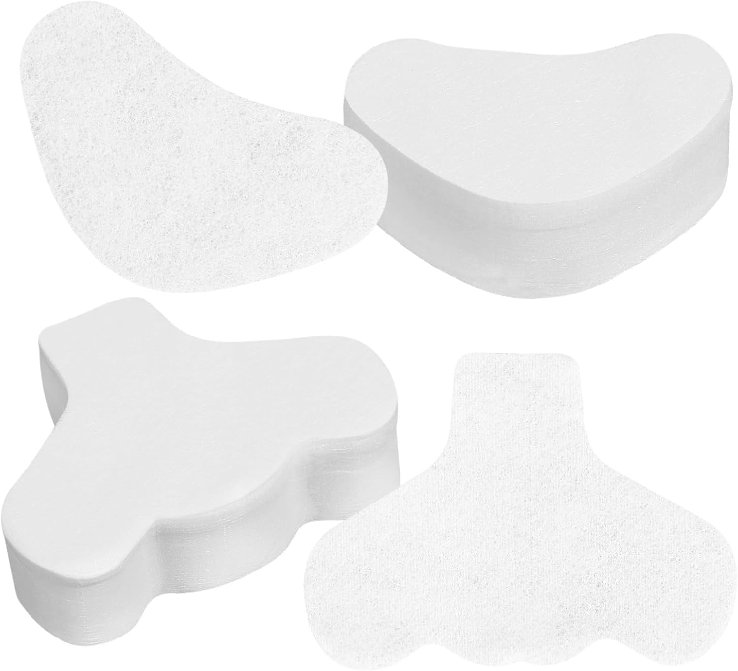 Generic 200 Pcs T Zone Cotton Pads Nose Patches and Chin Pads Set for Blackhead Removal and Pore Cleansing for Skin Care and Facial Treatment