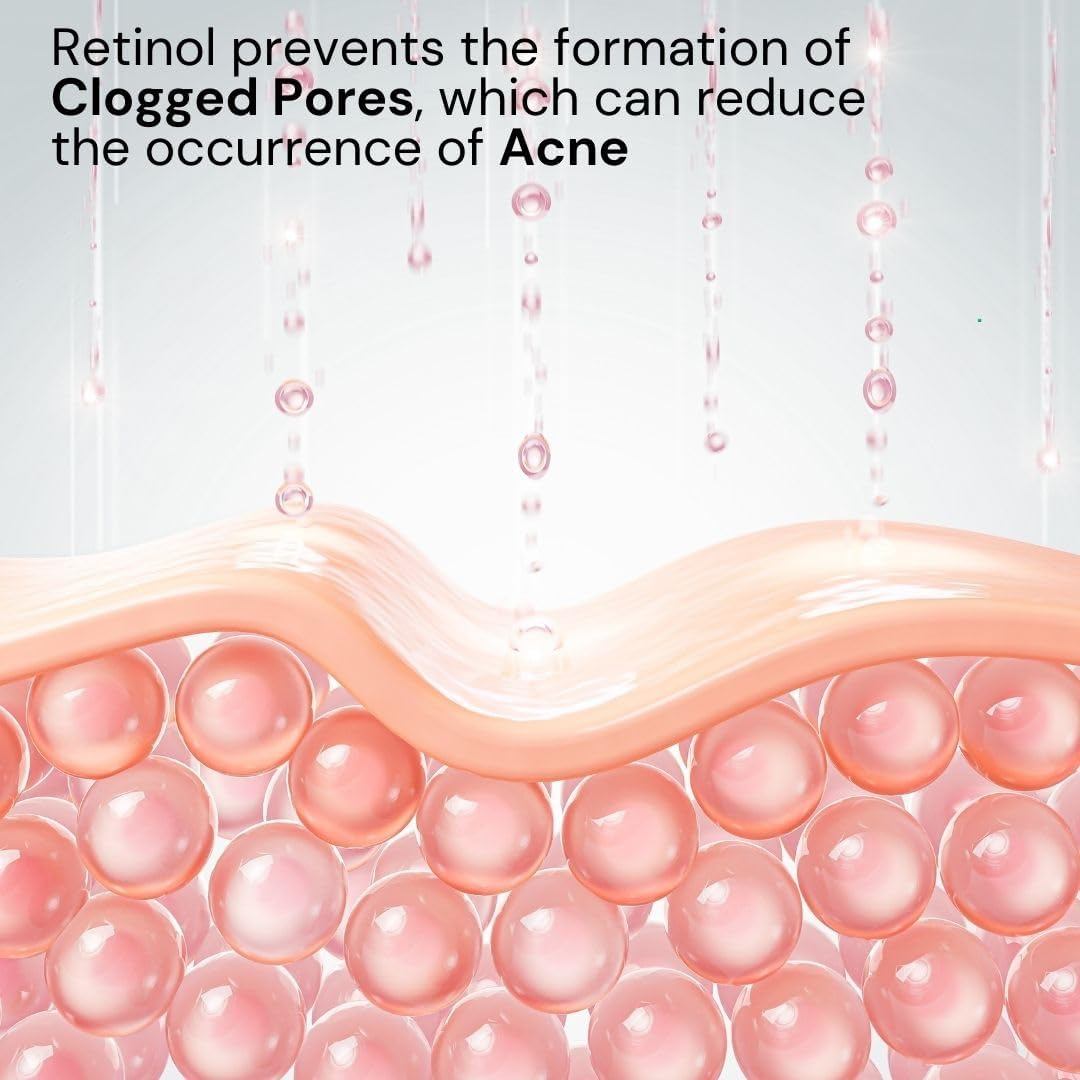 Retinol + Supreme Serum 2.5% Vitamin C 20% Hyaluronic Acid 5% Niacinamide 3.5% Anti-Aging Skin Repair, Supercharged Face Serum image number 4