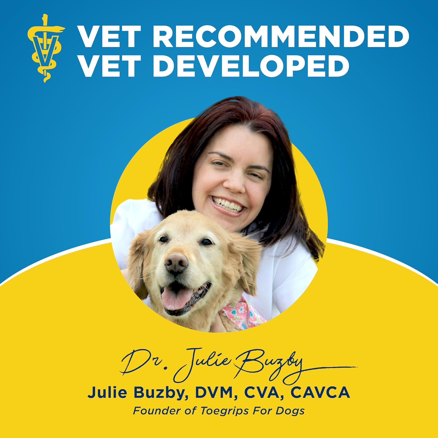 Dr Buzby'S Large Toegrips for Dogs - Instant Traction on Wood/Hardwood Floors - Anti-Slip Relief for Senior Dogs - Stop Sliding Instantly - Rubber Nails - 1 Pack (20 Grips) image number 3