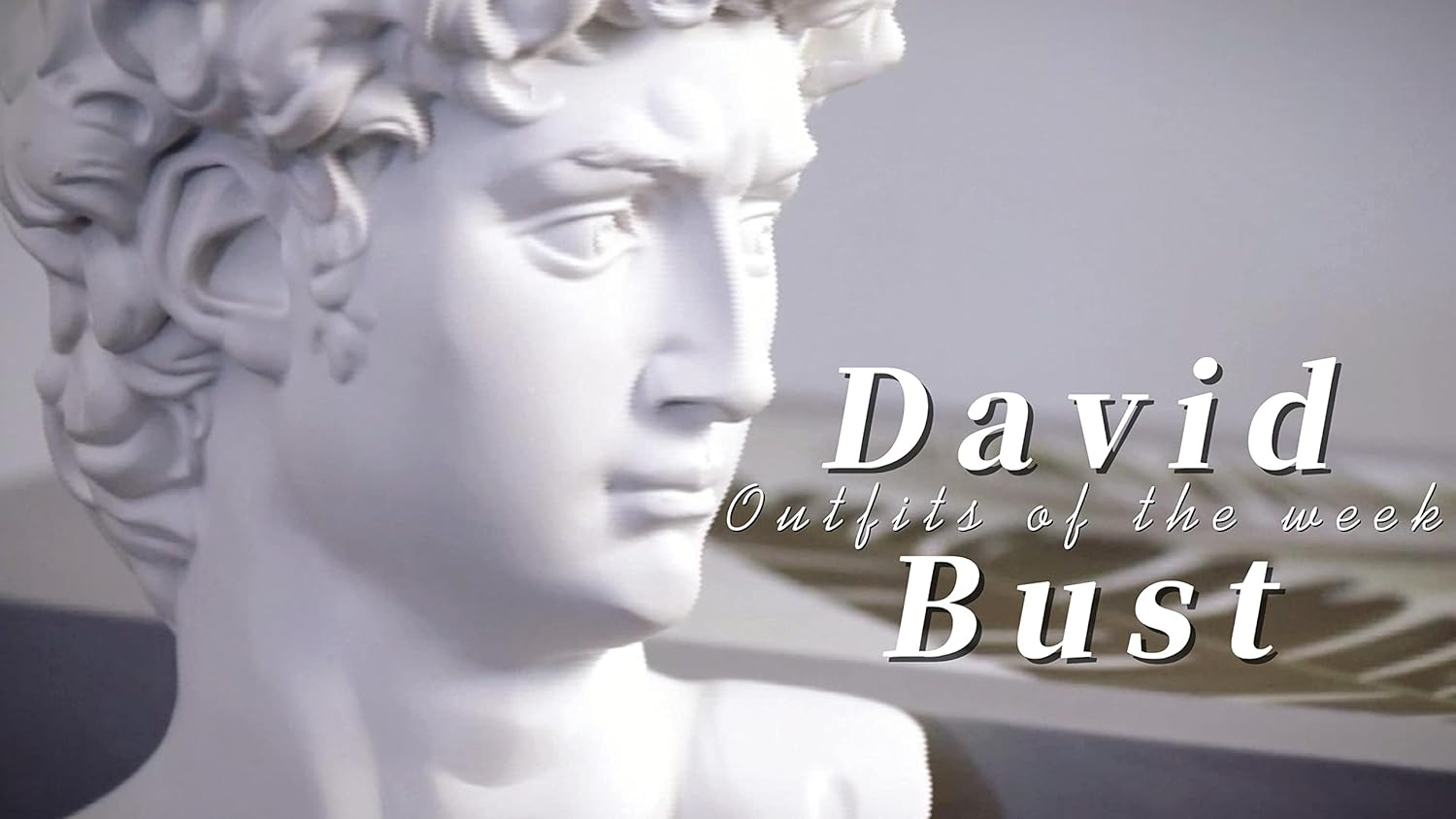 6 Inch Greek Michelangelo David Bust Statue image number 5