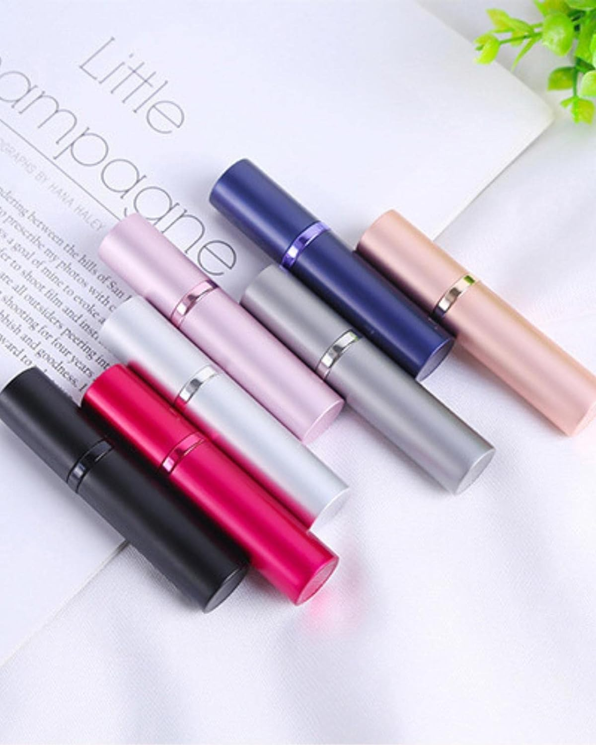 Perfume Atomiser Refillable &ndash; 5Ml Portable Leakproof Travel Spray Bottle, Mini Bottom-Filling Fragrance Atomizer, Pocket Size Perfume Dispenser, Unisex (Rose Gold) image number 5