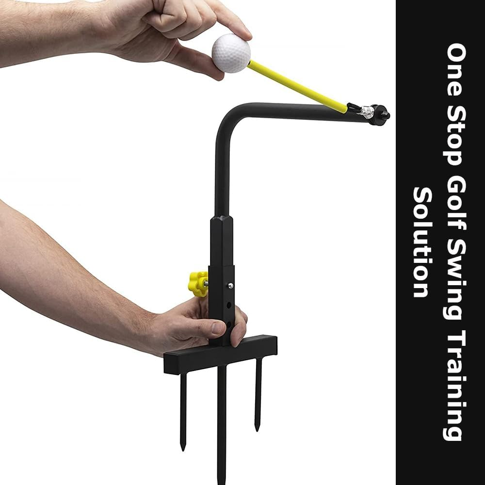 1 Set Golf Swing Trainer with Ergonomic Grip, Portable Golf Training Aid, Golf Swing Trainer Bars, Foldable Golf Swing Training Aid Stick (27.5 * 52 CM) image number 3