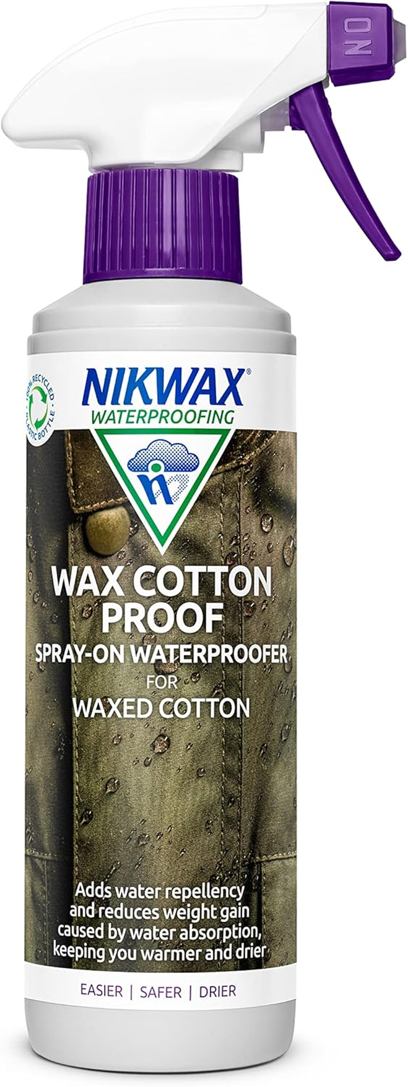 Nikwax Wax Cotton Proof Spray-On Waterproofer image number 2