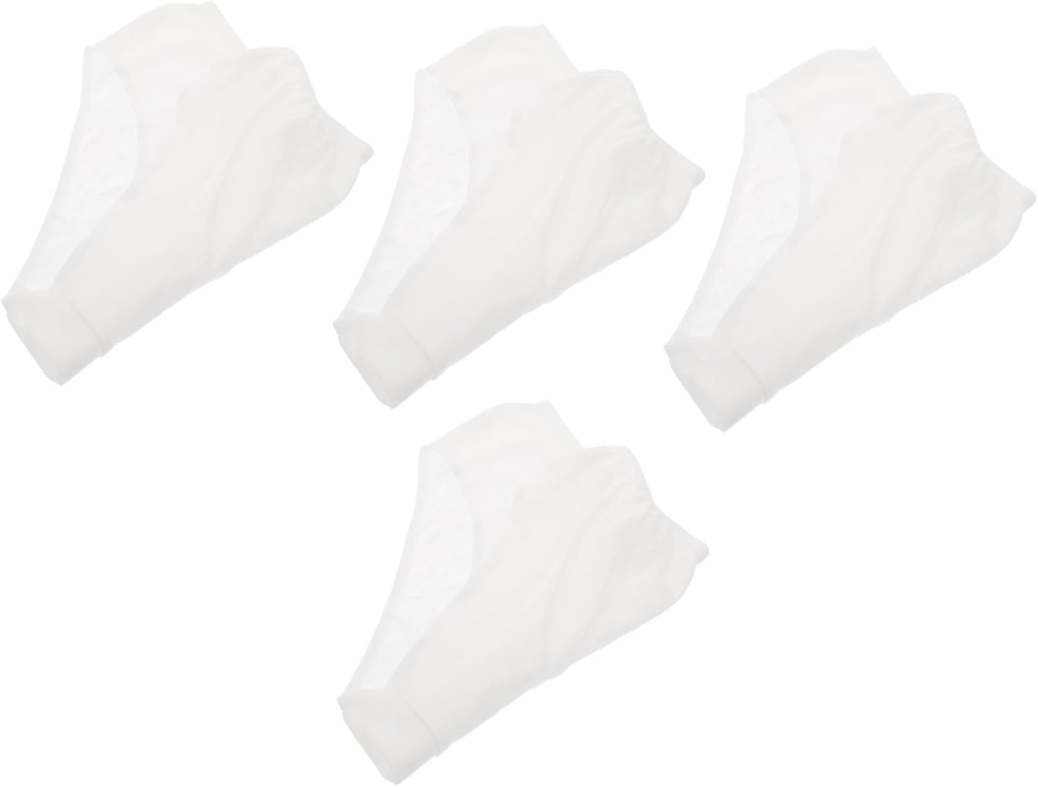 Disposable Maternity Panties Pure Cotton Underwear Breathable Moisture-Absorbing XXL Women Postpartum Period Briefs White 4Pcs Portable image number 2