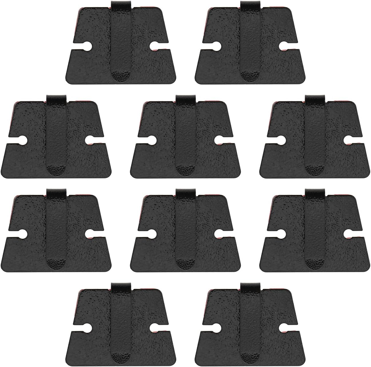 OTOTEC 10Pcs Car Radio Mic Bracket Microphone Hook Compatible with ICOM IC-2720H IC-2820H Compatible with Kenwood TM241 TM231 image number 6