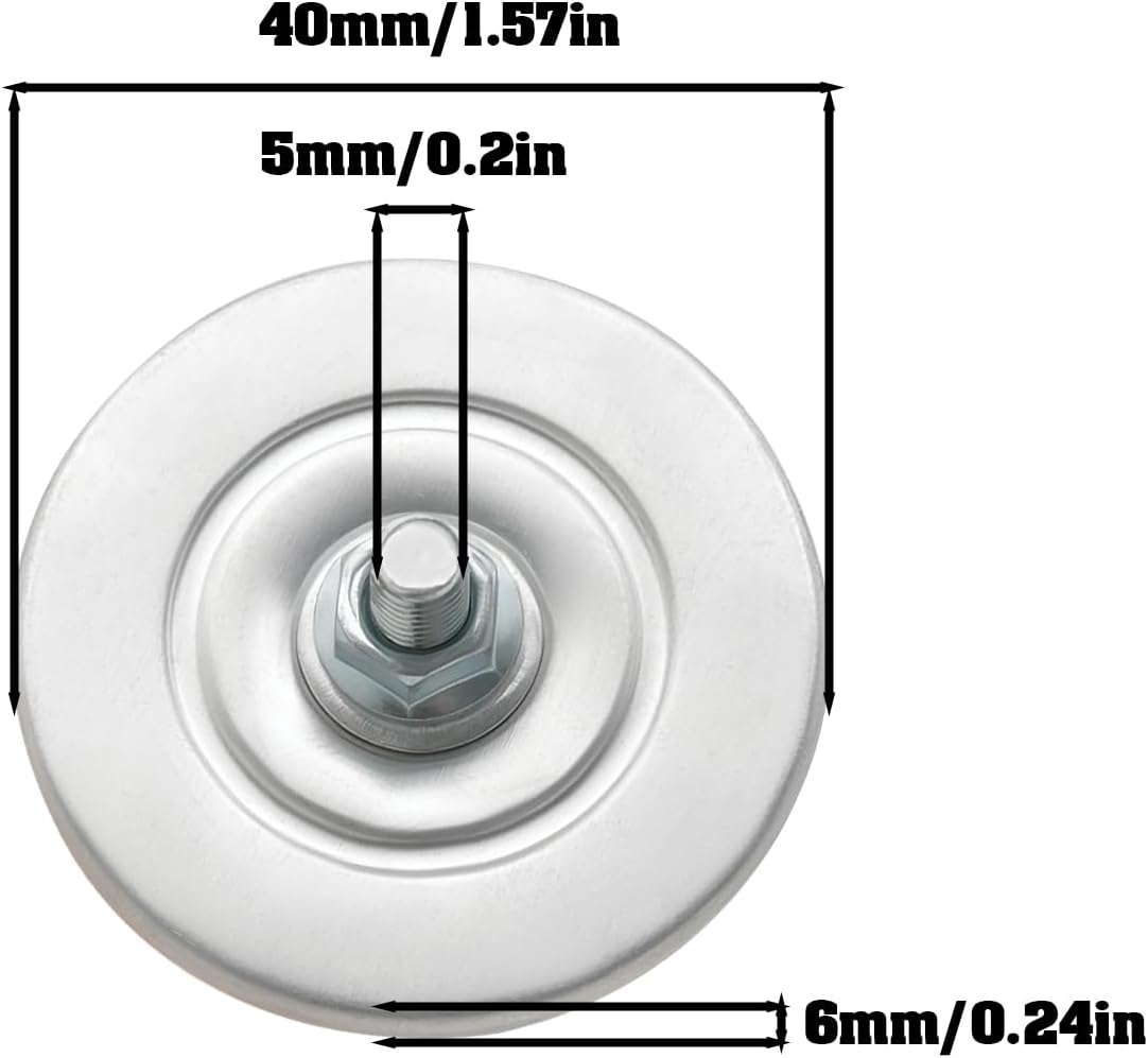 1 Pair Motorcycle Rear Reflector Amber Reflector Railer Fixing Screws for ATV UTV Dirt Bike 40X5X6Mm Yellow image number 4
