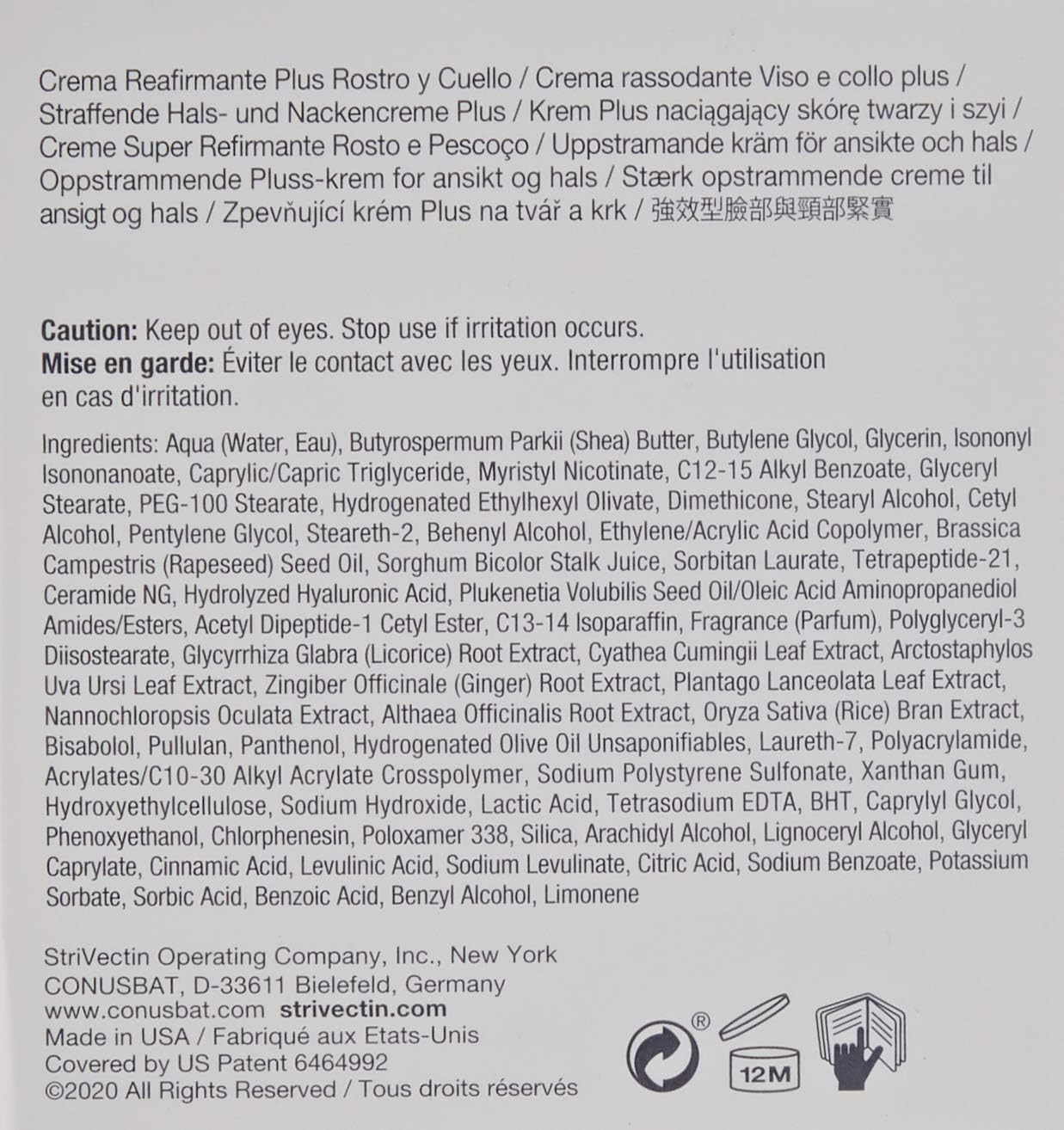 Strivectin Strivectin - TL Advanced Tightening Face & Neck Cream plus 50Ml/1.7Oz