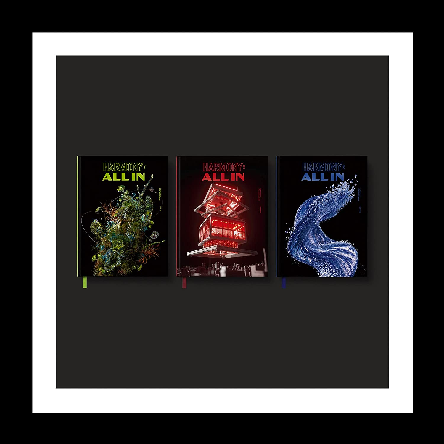 P1Harmony HARMONY : ALL in 6Th Mini Album Random Version Cd+96P Booklet+Photo Cards+Accessories Track Sealed image number 4