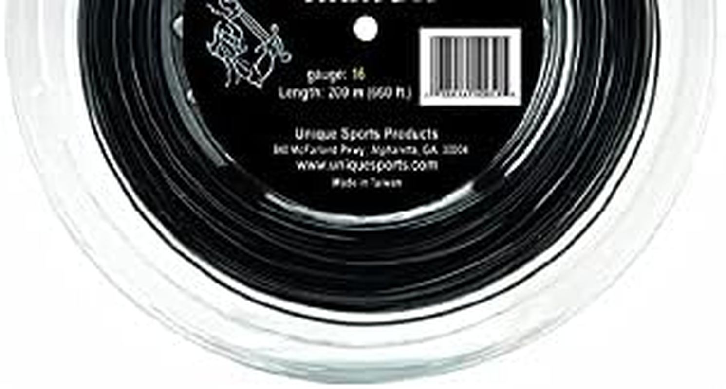 Tourna Synthetic Gut Armor 16G String Reel, Black image number 3